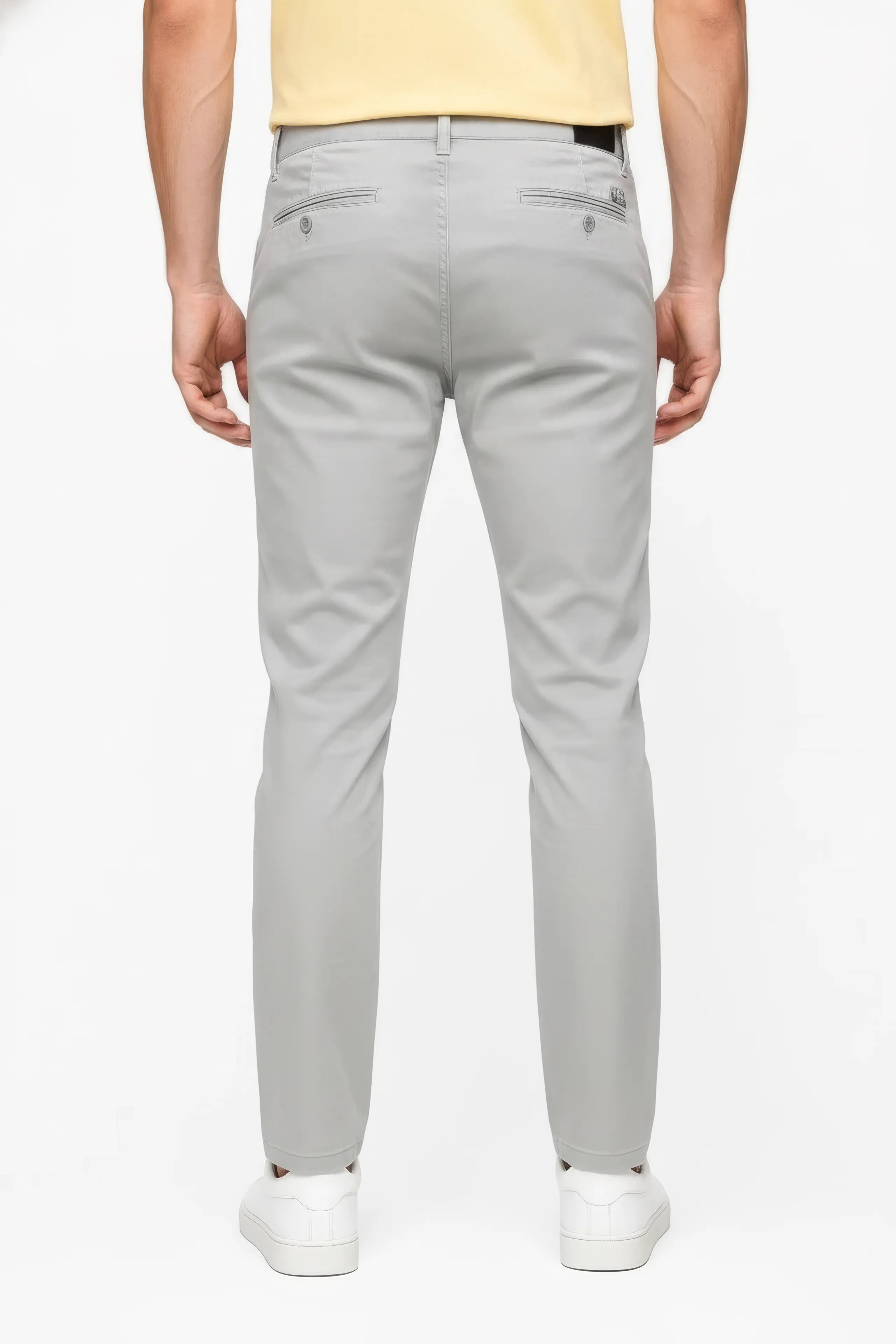 Men Smoke Chinos Trousers