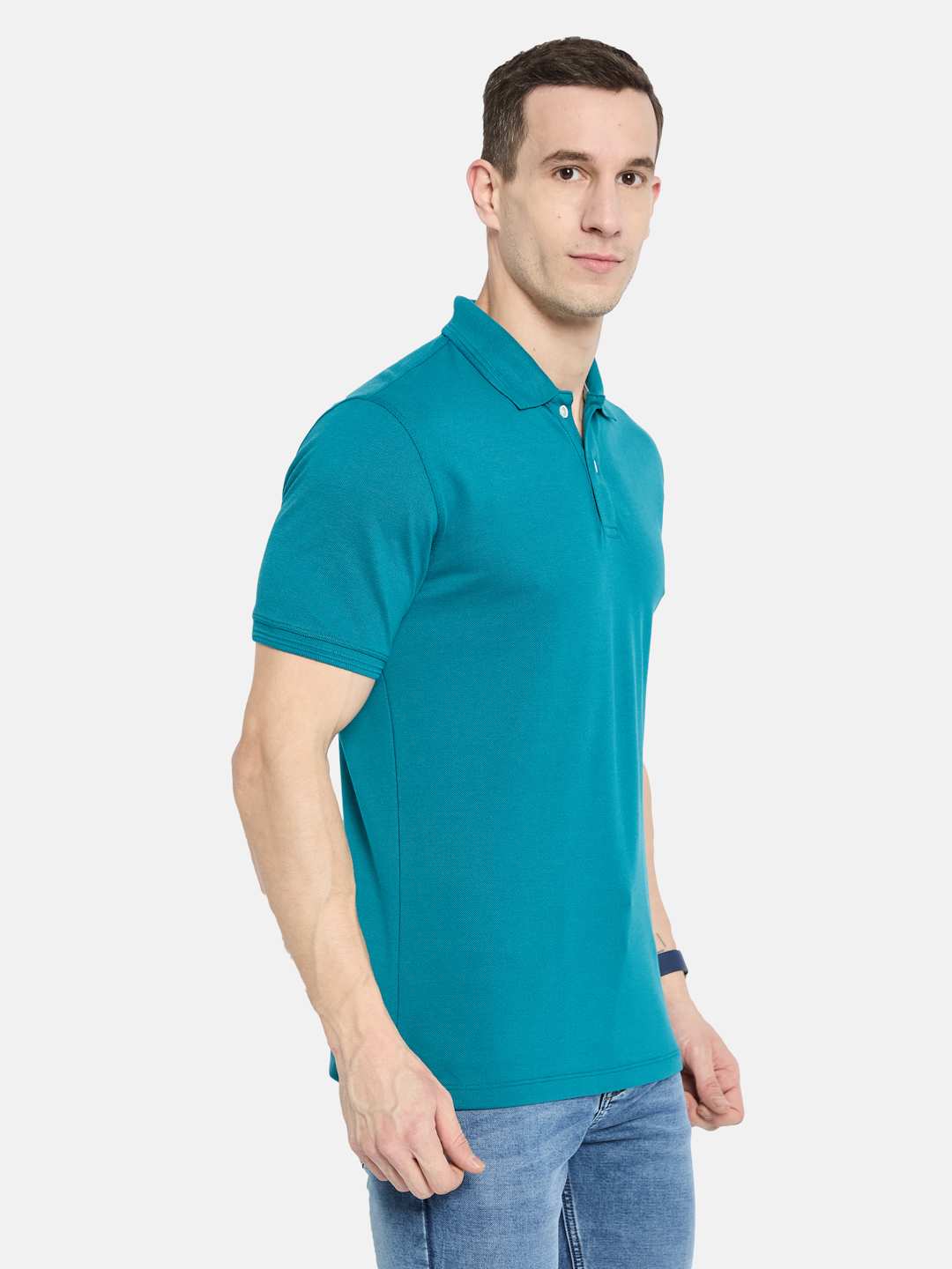 Octave Men Polo Collar T-shirt