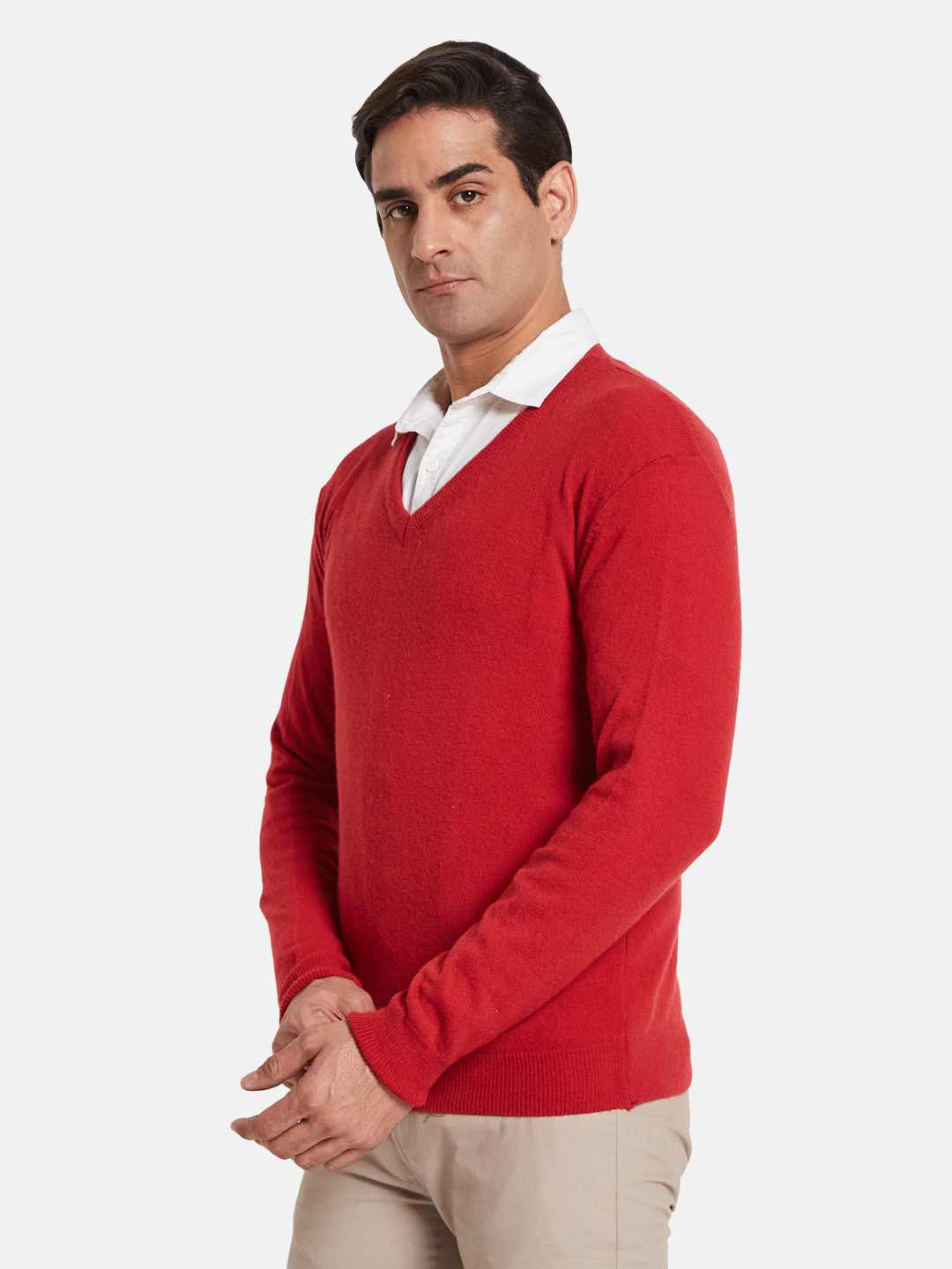 METTLE Men Woollen Pullover