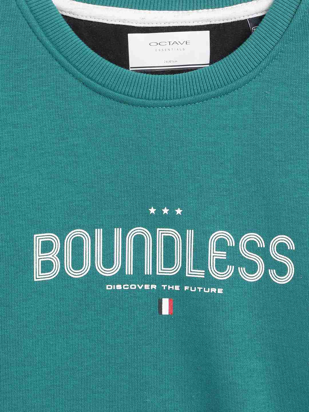 Typography Print Sweatshirt