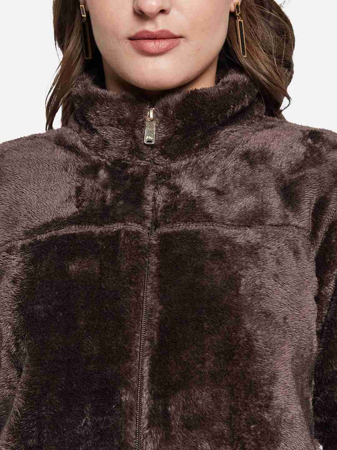 METTLE Women Front-Open Sweatshirt