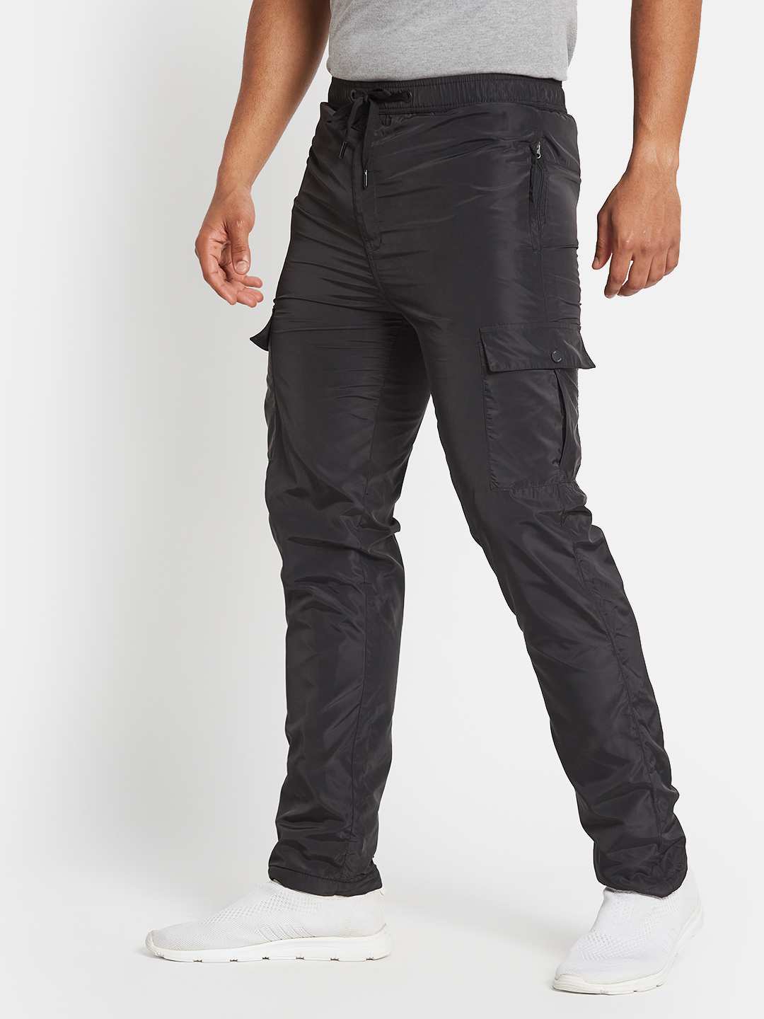 Octave Men Cotton Regular Fit Mid-Rise Track Pants