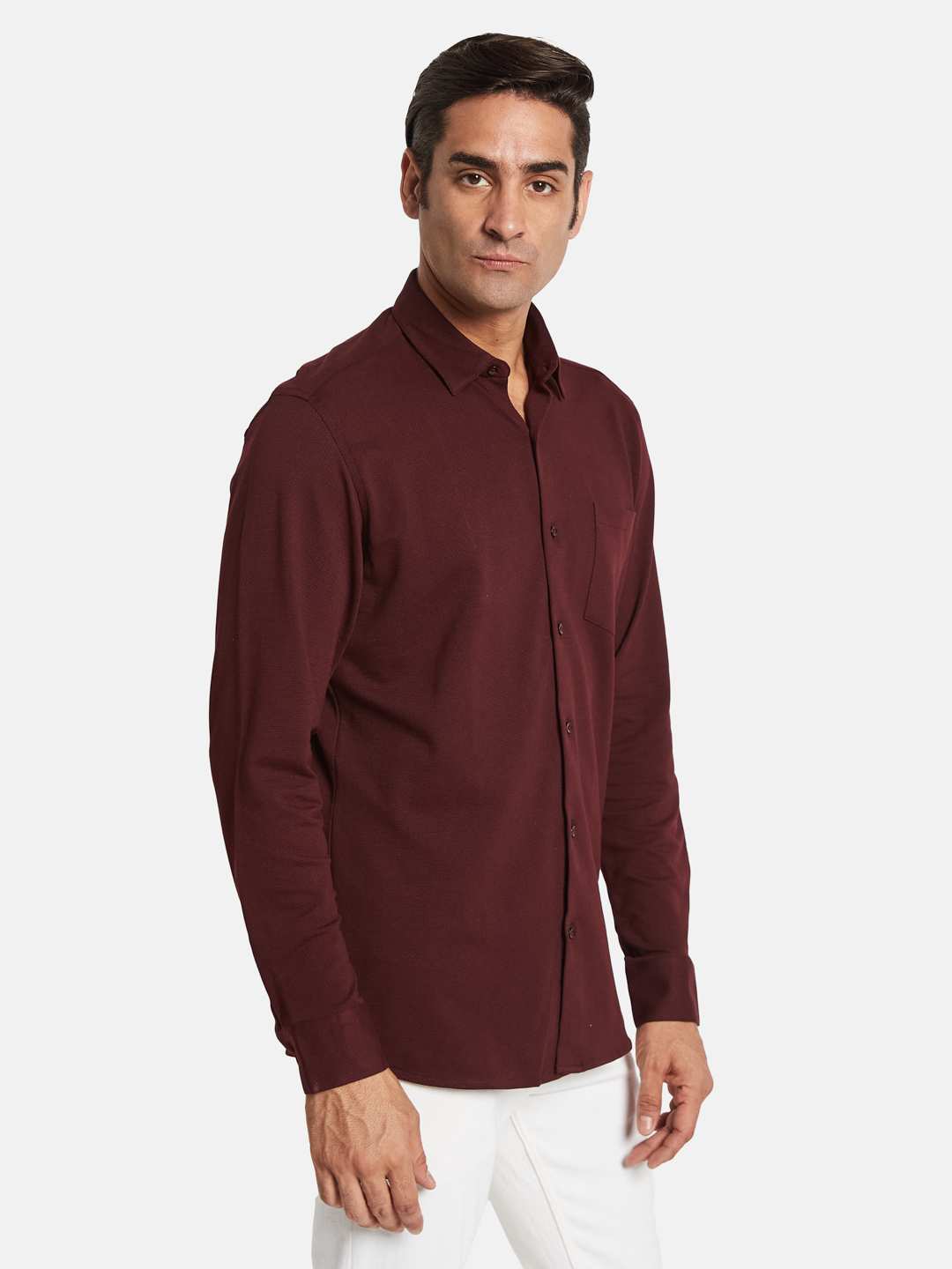METTLE Men Opaque Casual Shirt