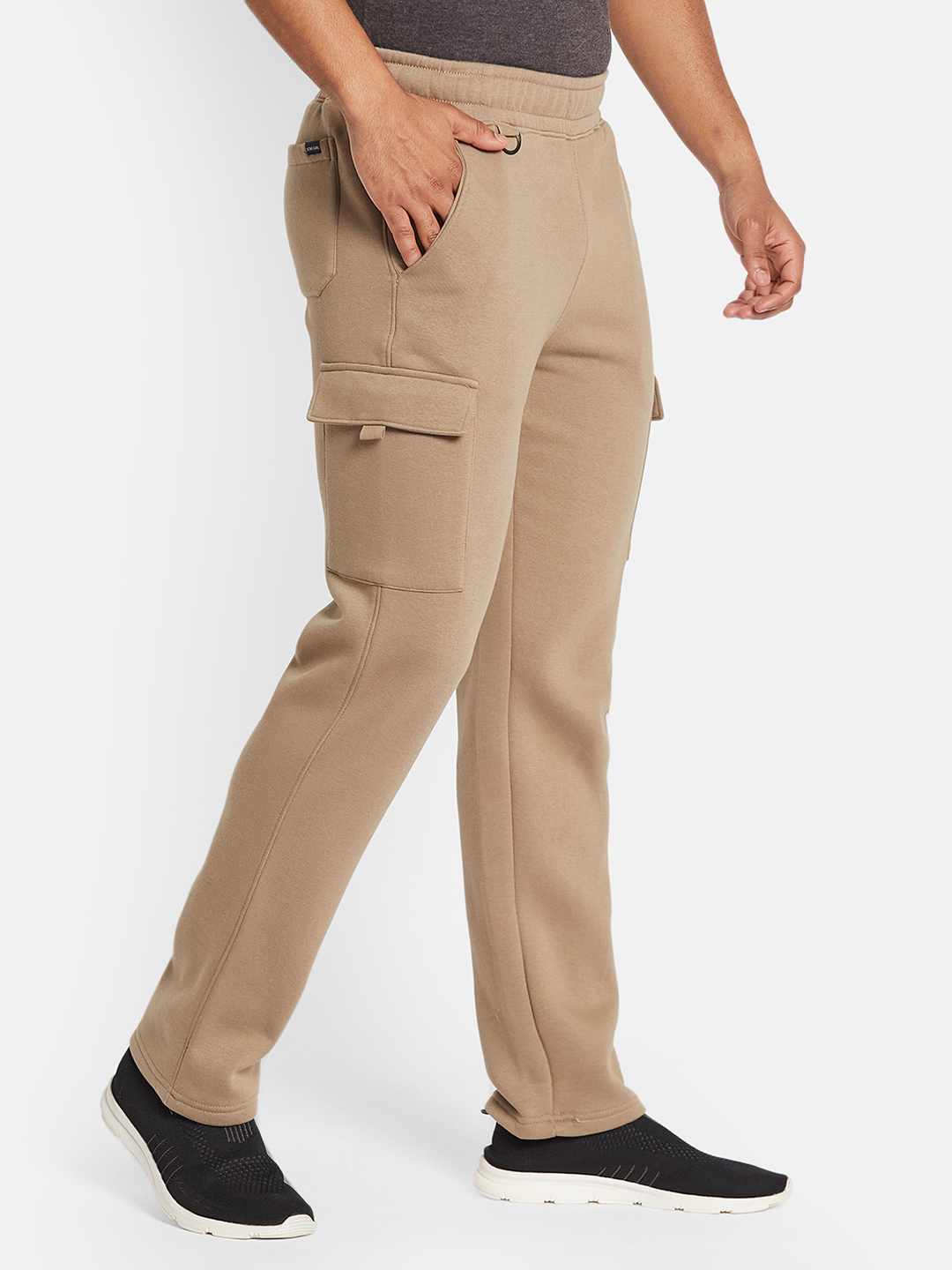 Octave Men Mid Rise Slip On Track Pants