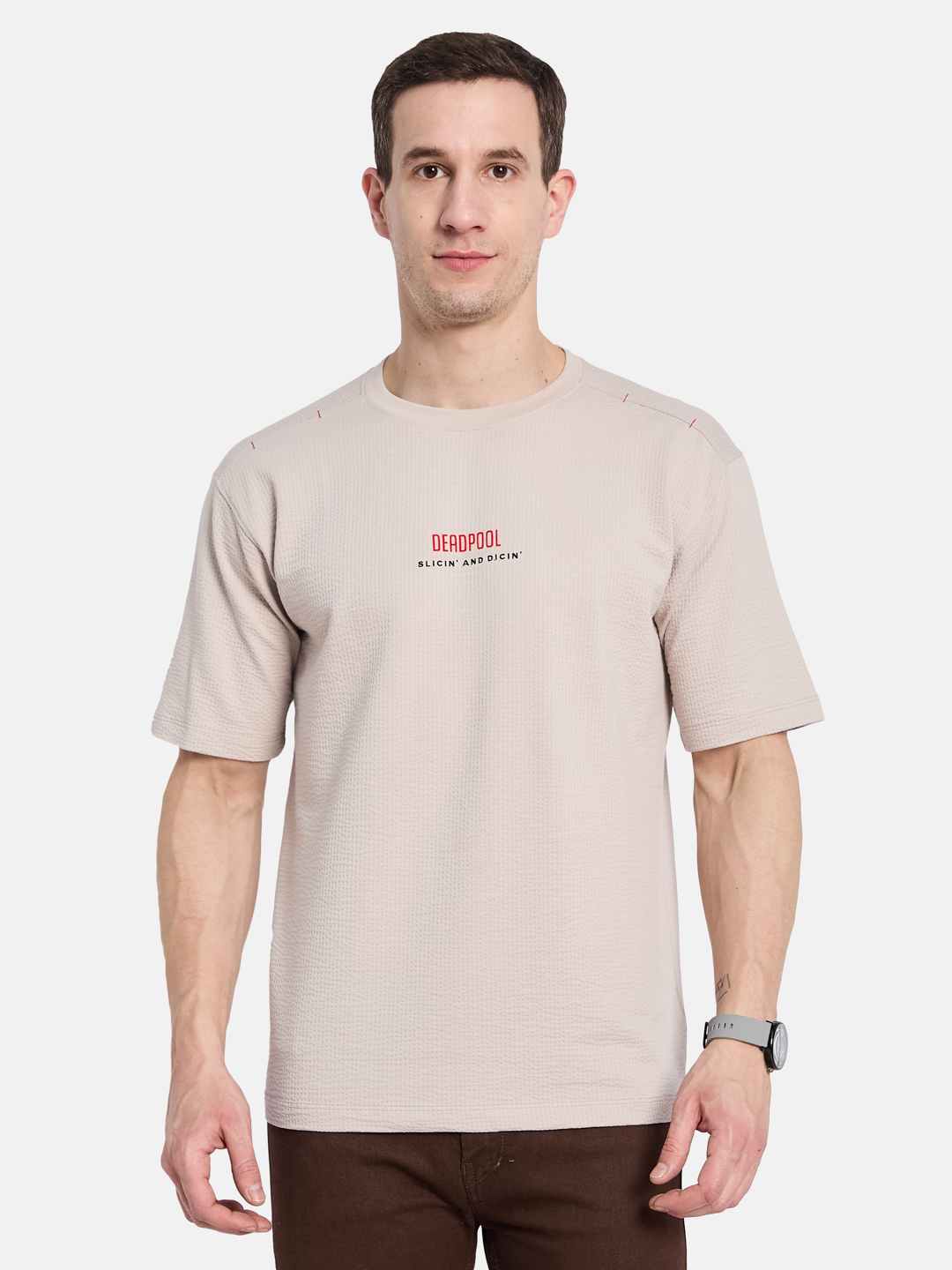 Octave Men Printed T-shirt