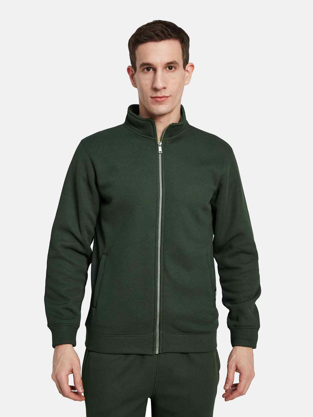 Octave Men Mock Collar Tracksuit