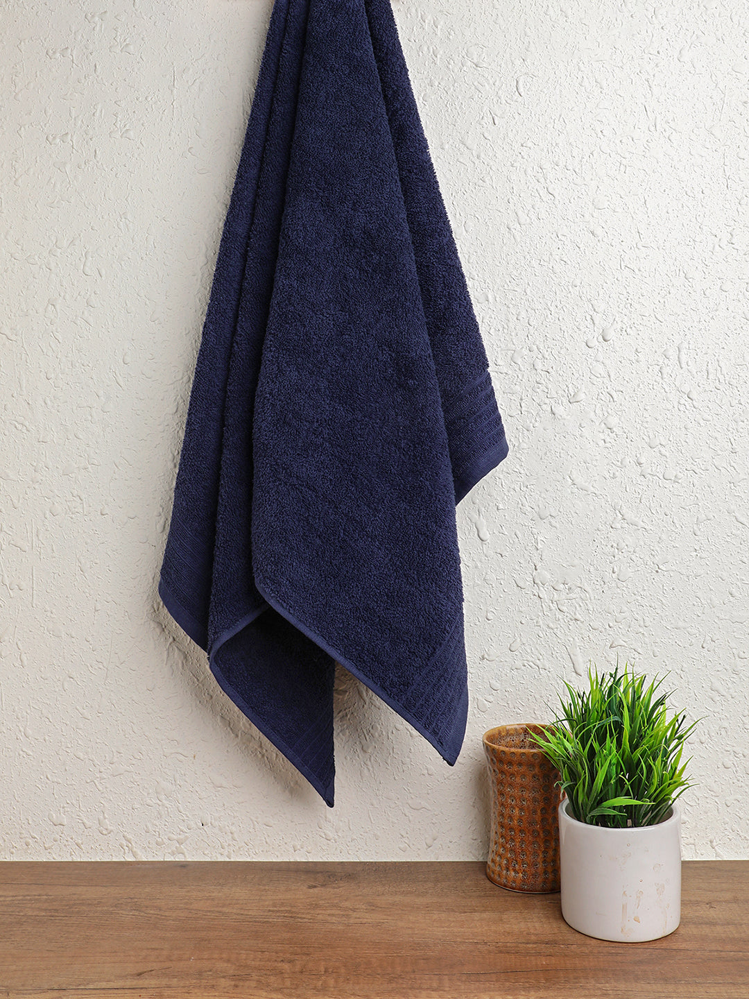 Premium Denim Bath Towel | Ultra-Soft Plush Terry Cloth, Highly Absorbent