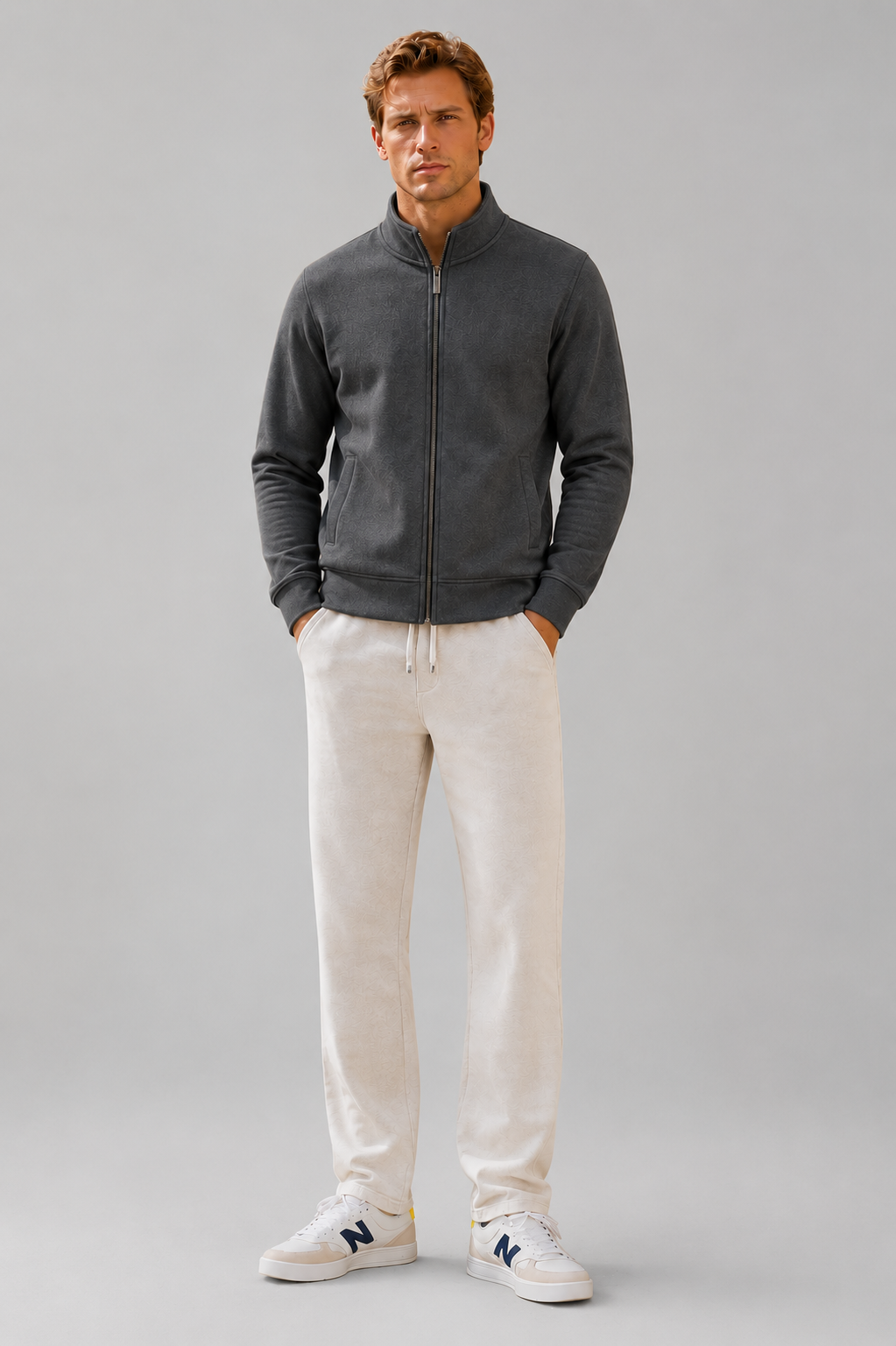 Men’s Arona Cotton Fleece Lower with Drawstring