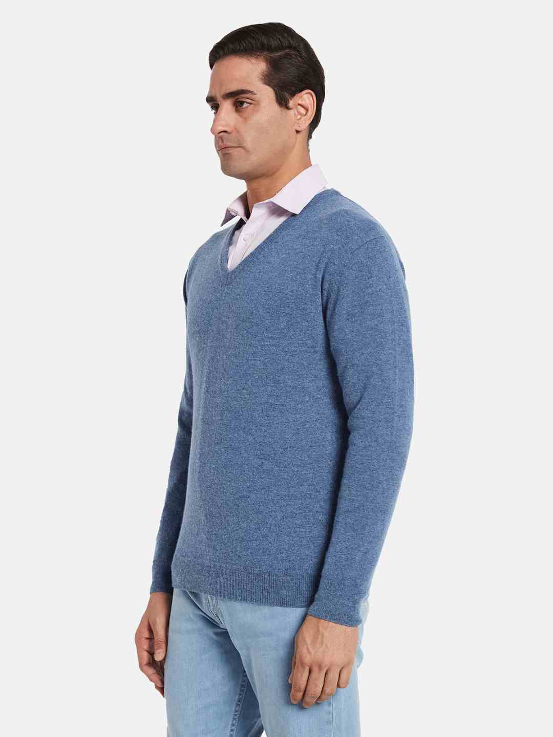 METTLE Men Woollen Pullover