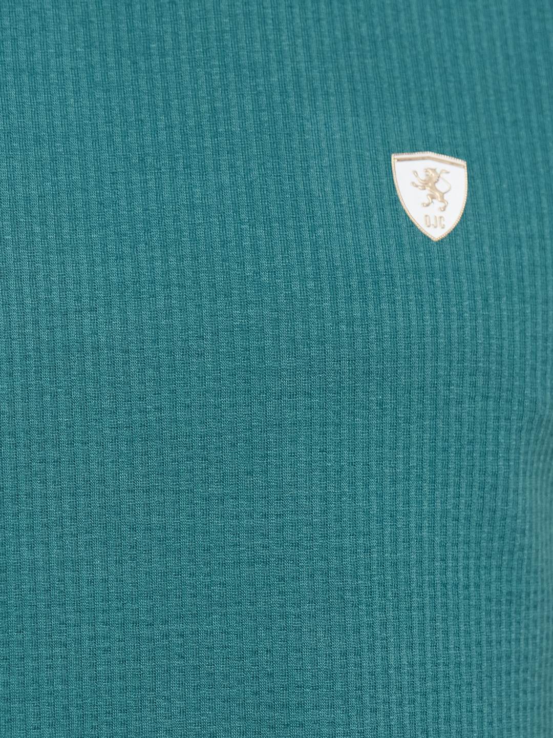 CORE ROUND NECK SHANDOW  SEER SUCKER T-SHIRT