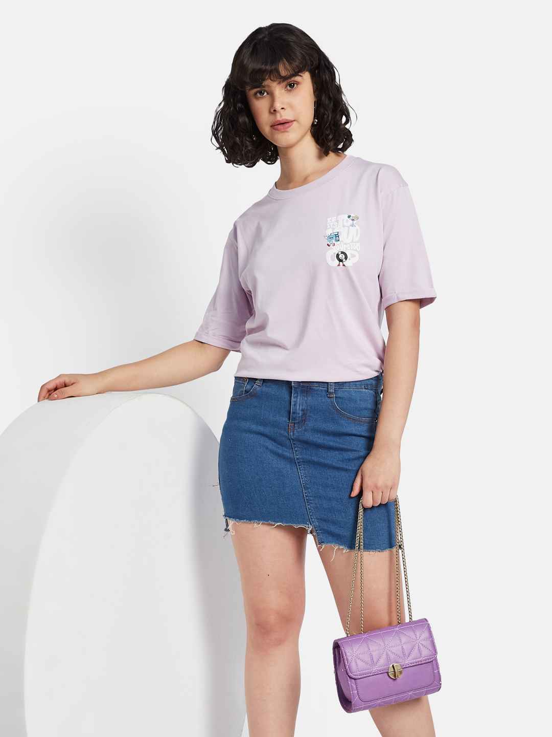 METTLE Women Printed T-shirt