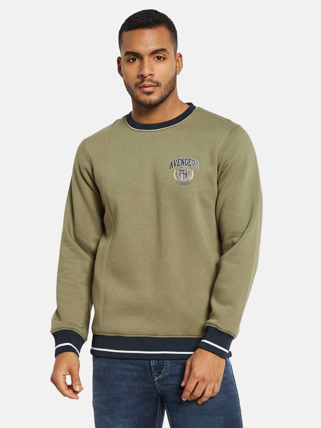 Octave Men Printed Sweatshirt