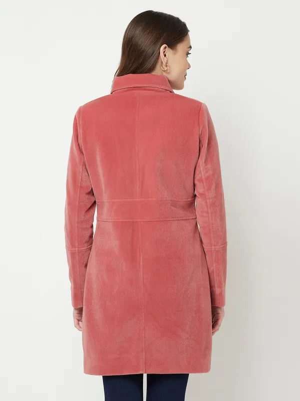 Women Blush Coat