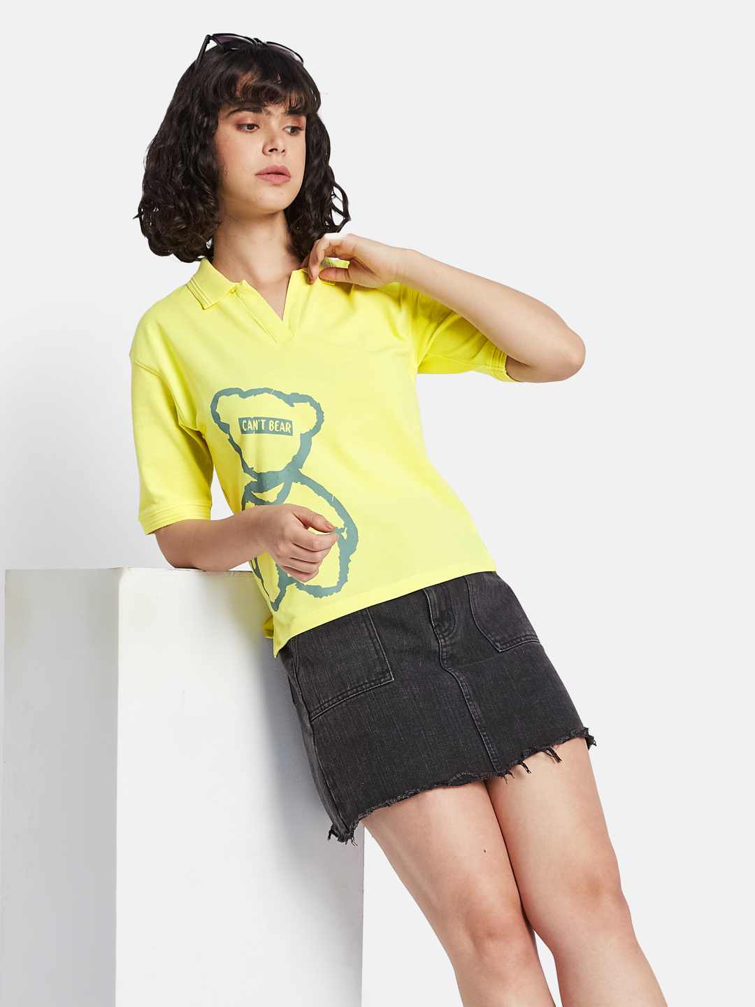 METTLE Women Printed T-shirt