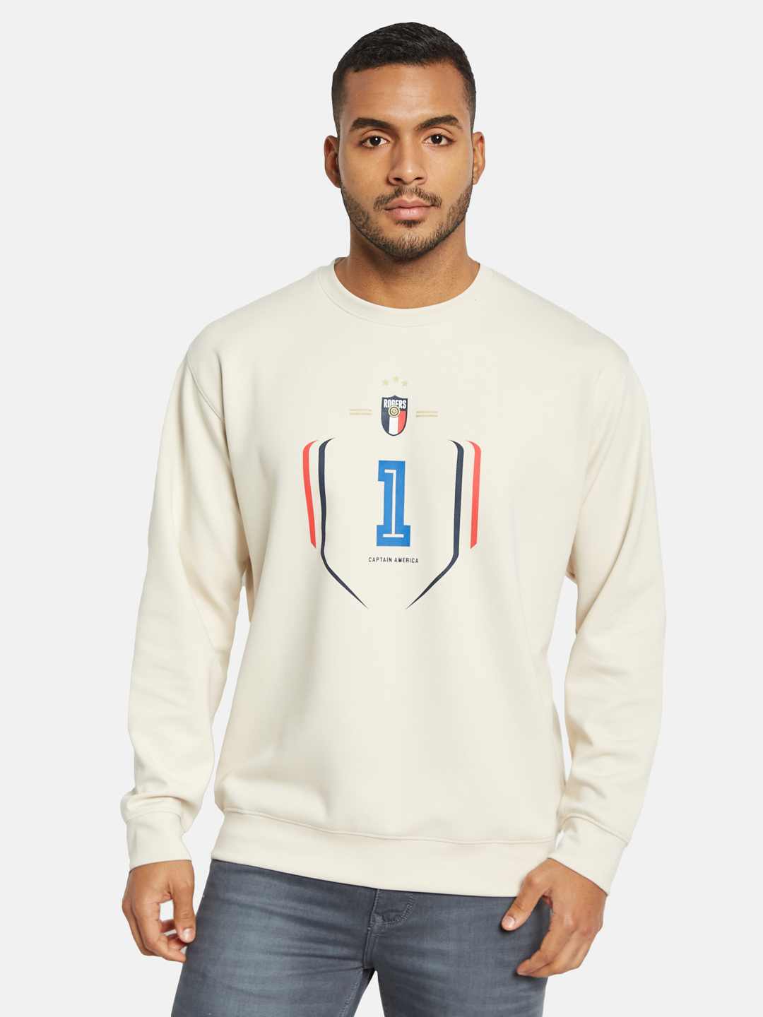 Octave Men Printed Sweatshirt