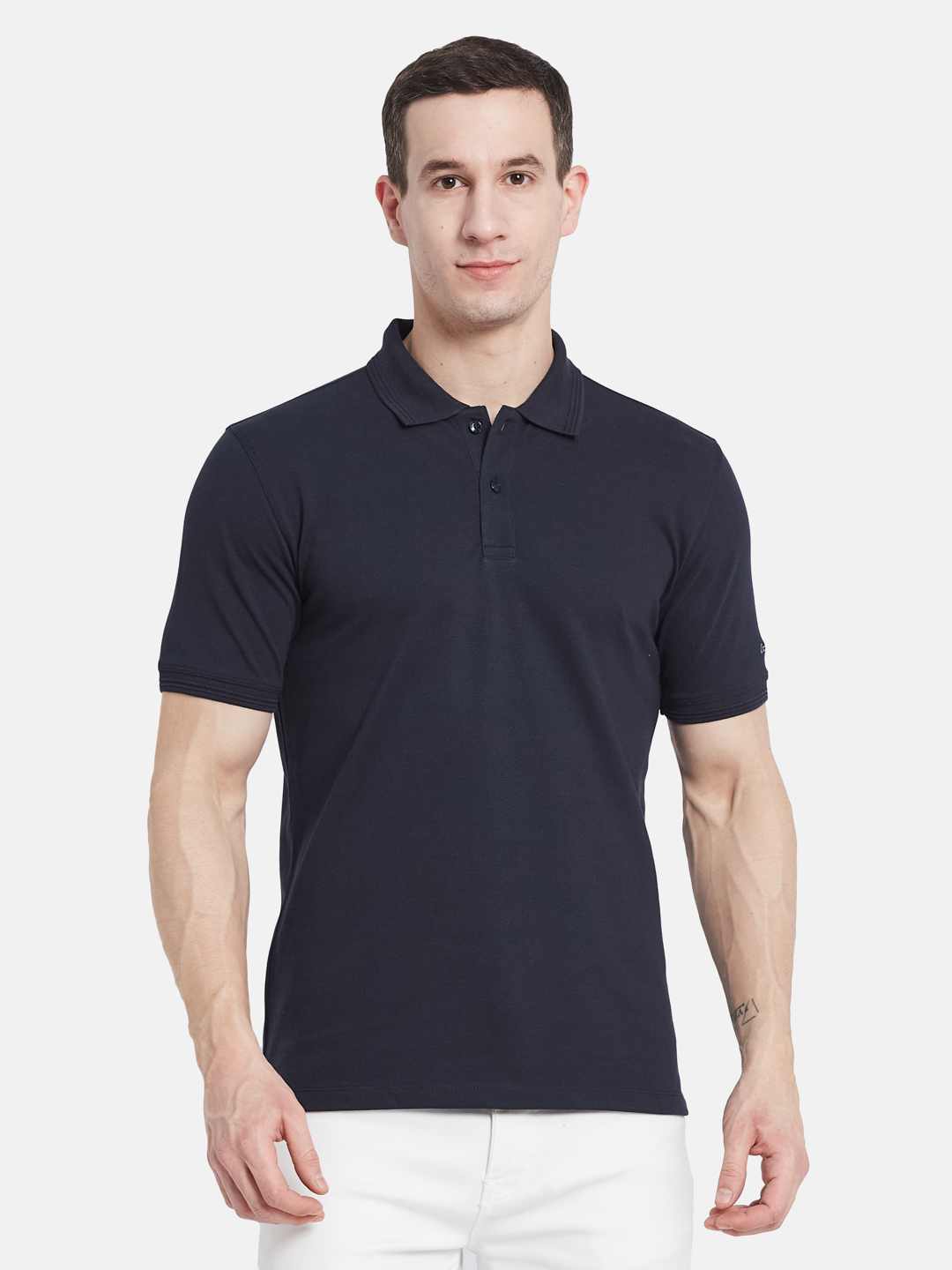 Octave Men Polo Collar T-shirt