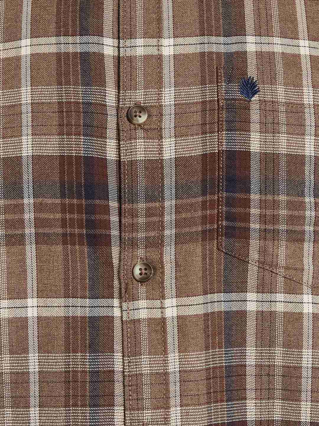 METTLE Men Multi Stripes Opaque Striped Casual Shirt