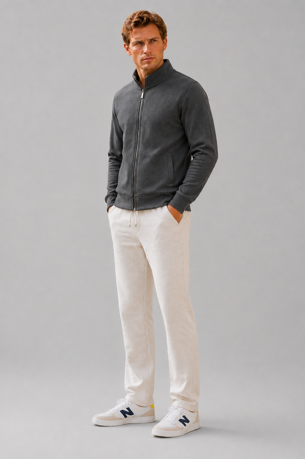 Men’s Arona Cotton Fleece Lower with Drawstring