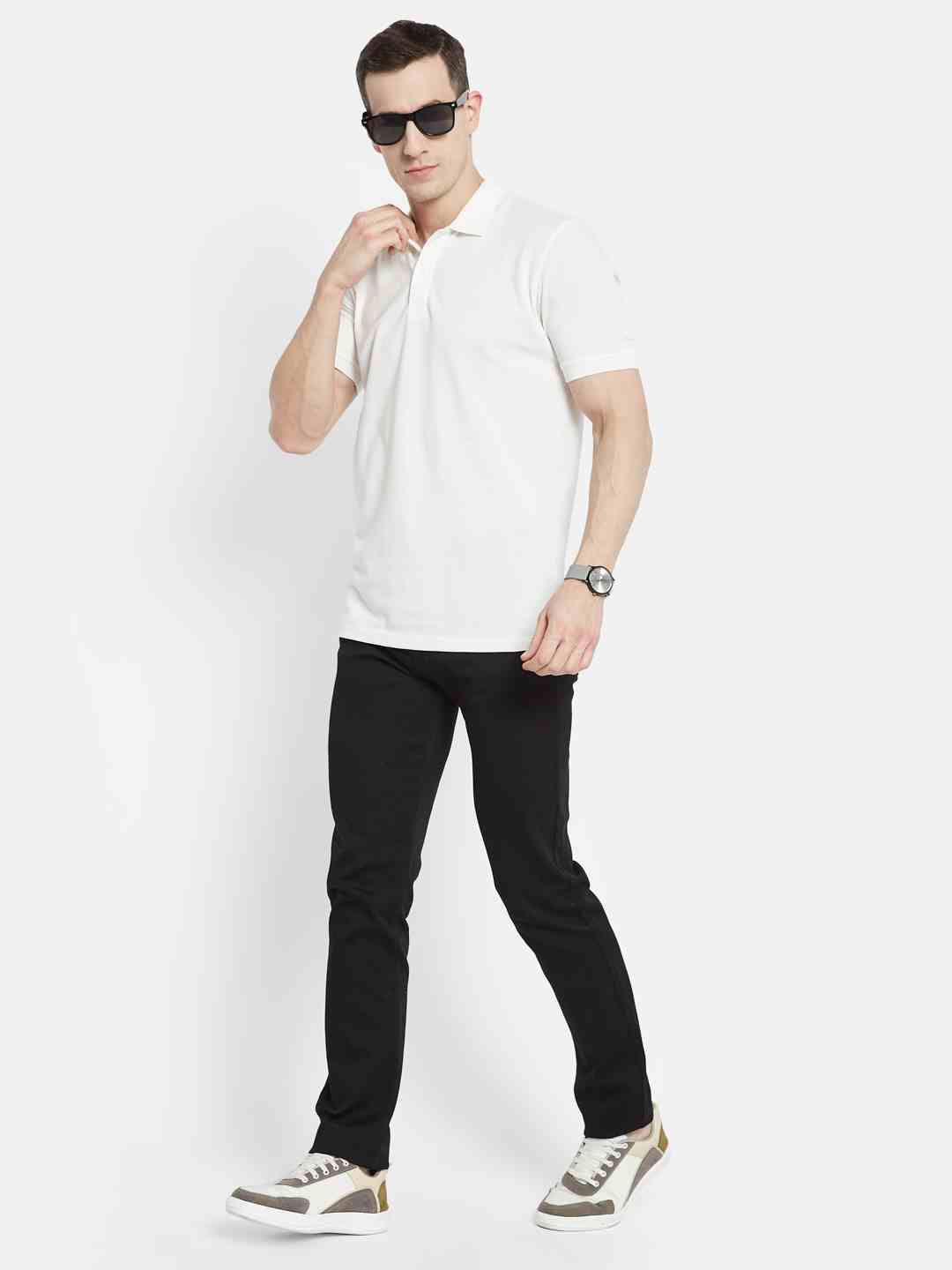 Octave Men Polo Collar T-shirt