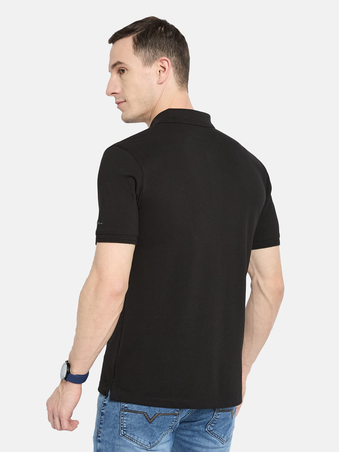 Octave Men Polo Collar T-shirt