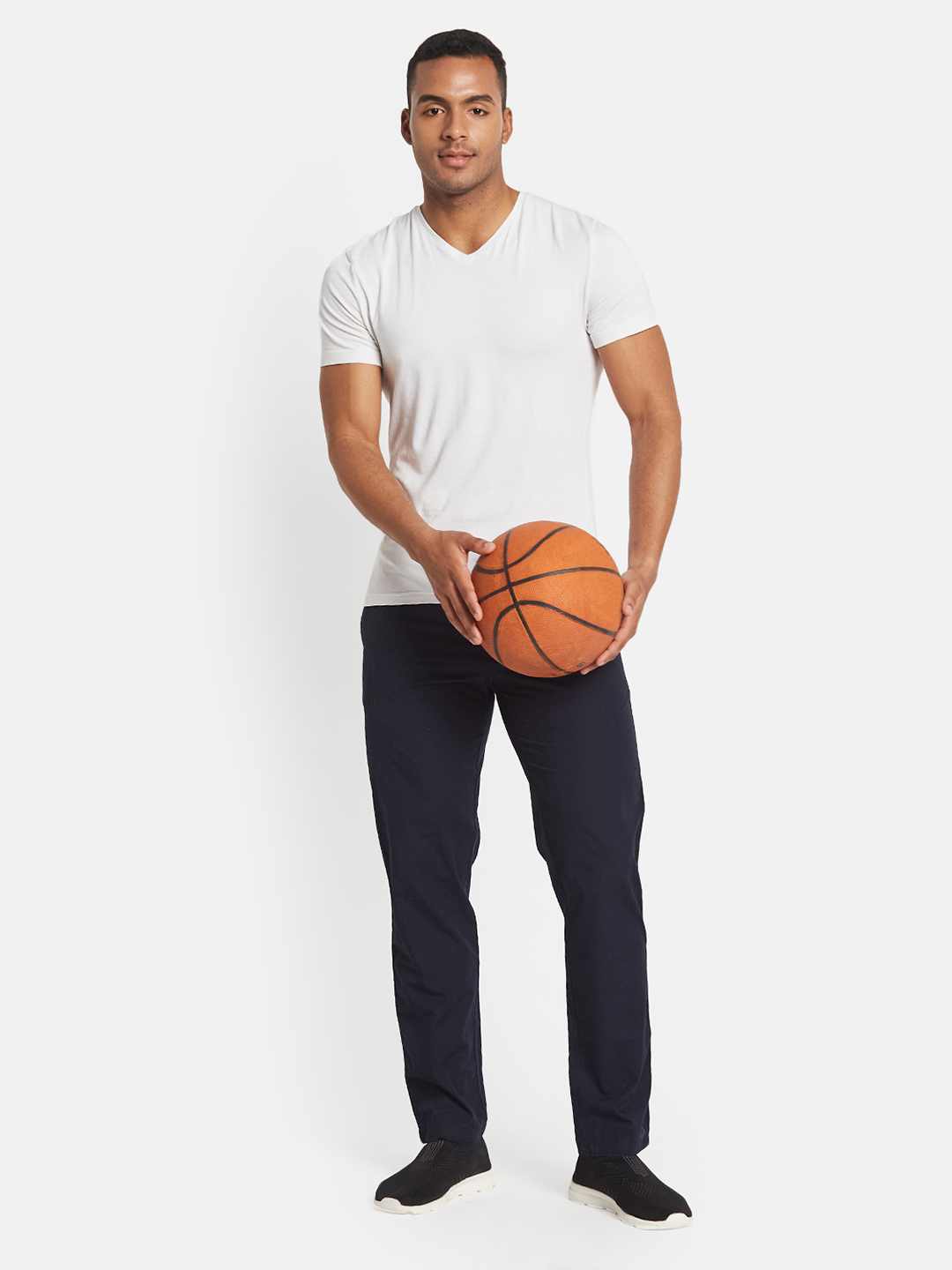 Octave AW24 Men Cotton Regular Fit Mid-Rise Track Pants