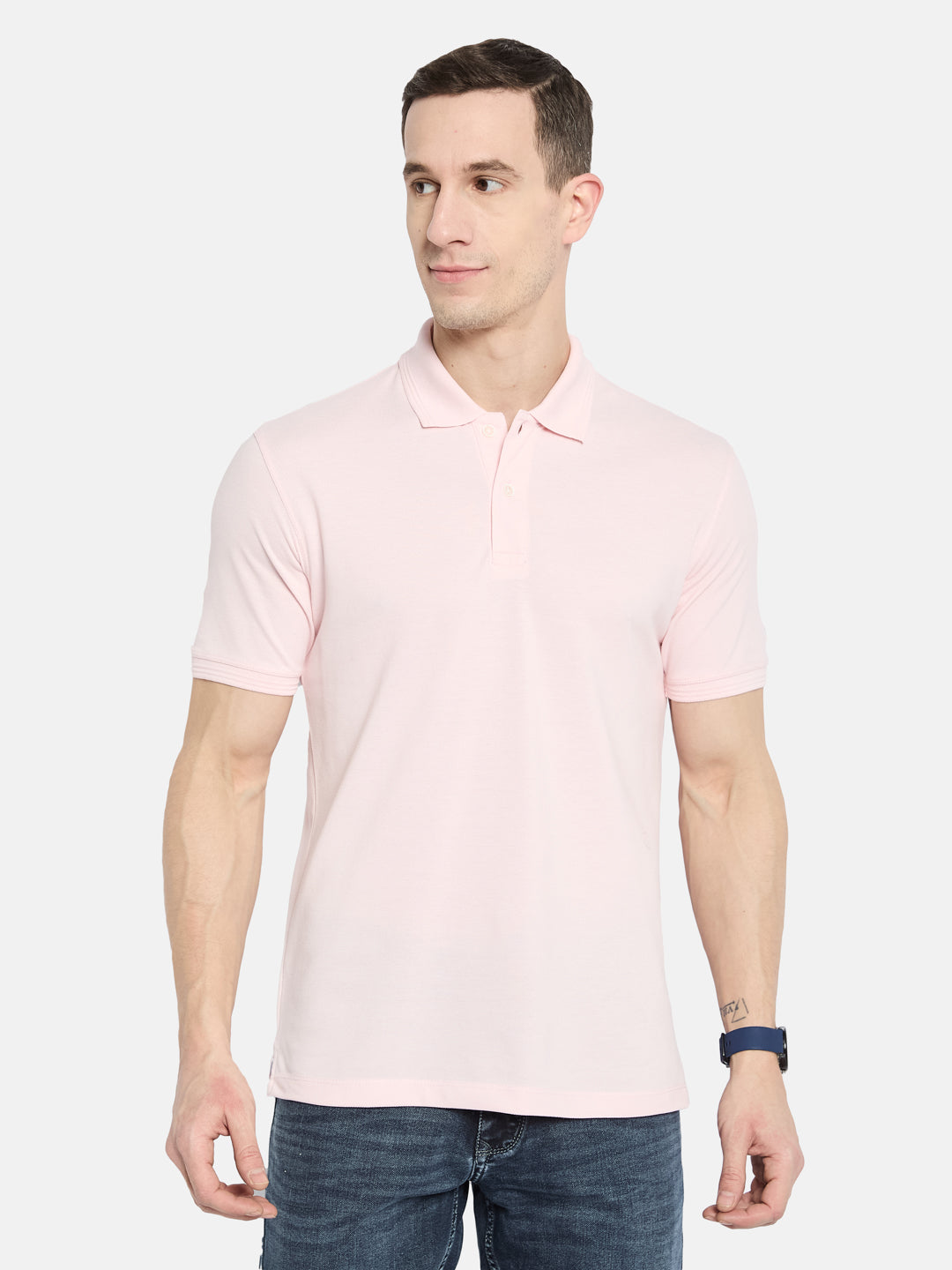 Octave Men Polo Collar T-shirt