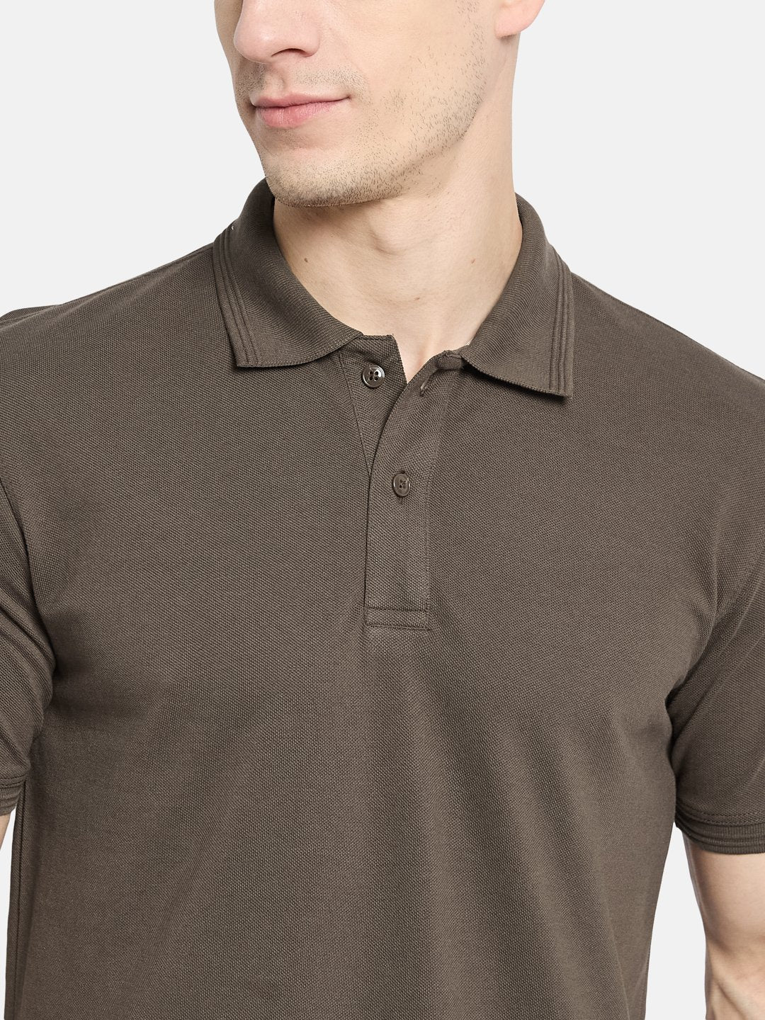 Octave Men Polo Collar T-shirt