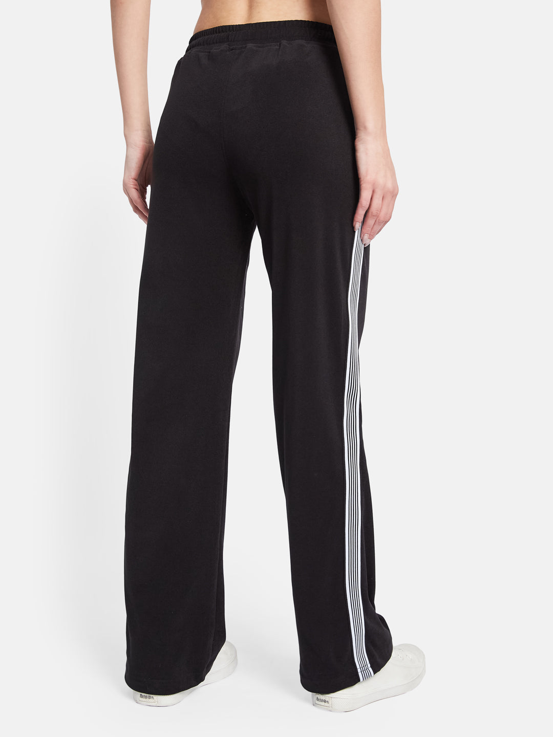 METTLE Women Cotton Mid Rise Track Pants
