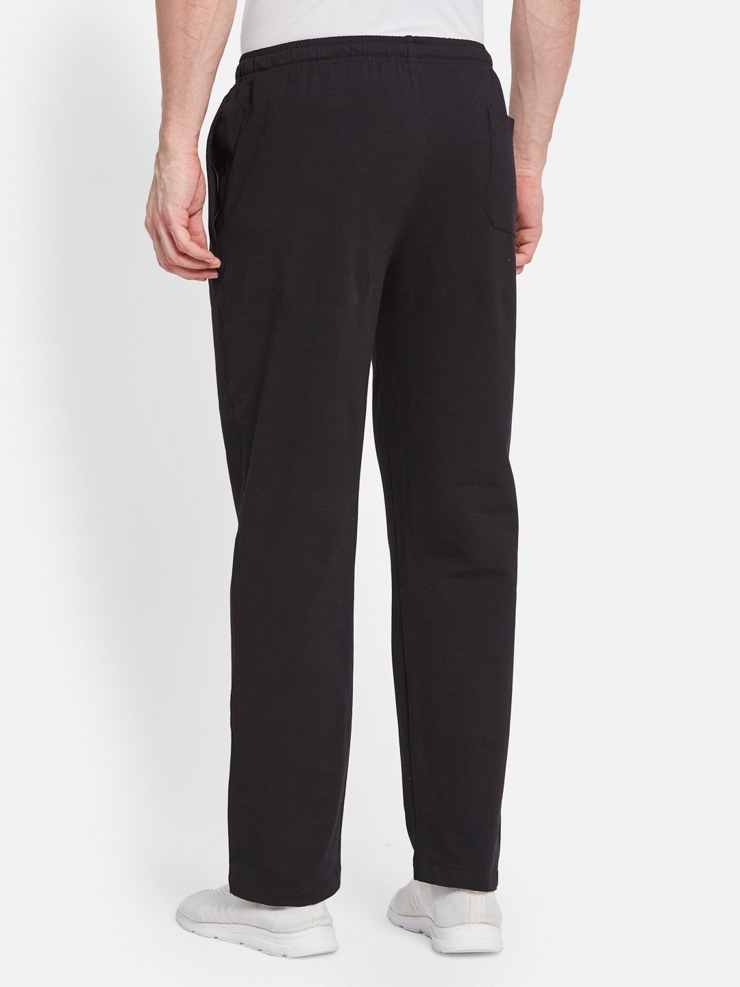 Octave Men Cotton Mid Rise Track Pants