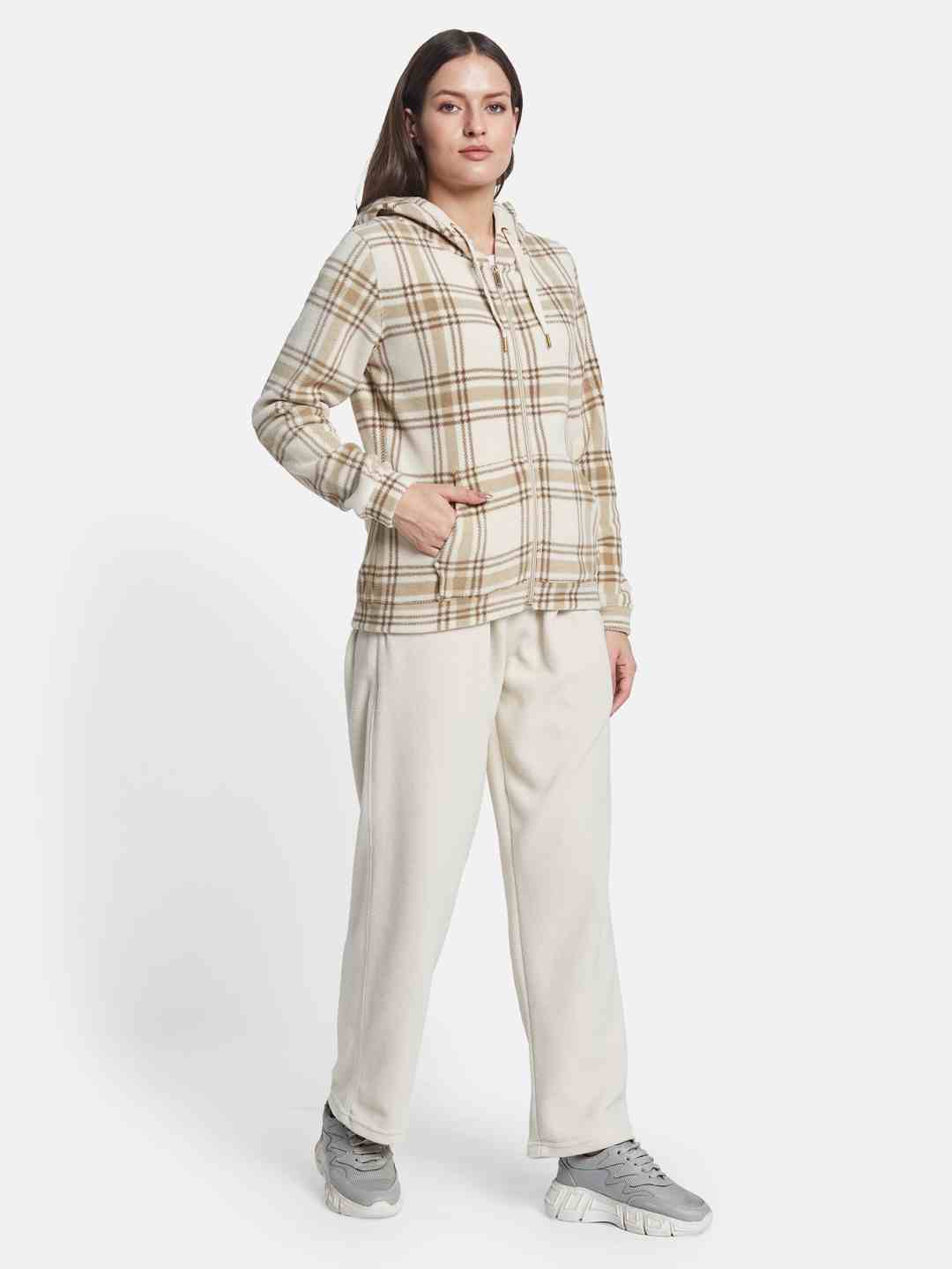 Mettle Women Checked Track Suits