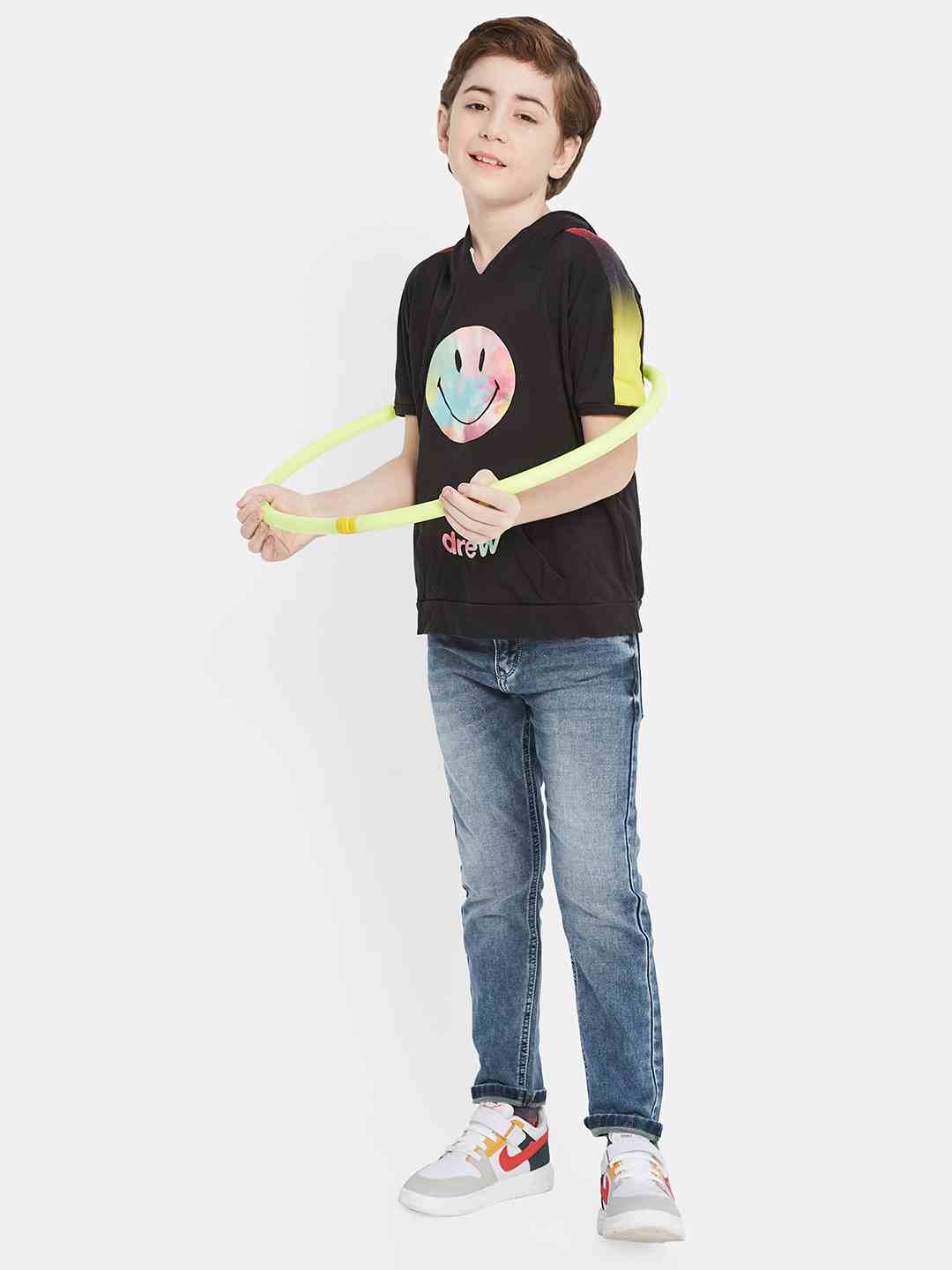 Octave Boys Heavy Fade Clean Look Stretchable Jeans