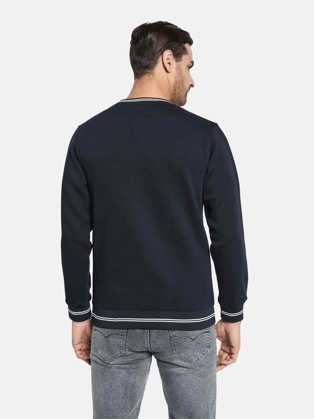 Octave Men Colourblocked Sweatshirt