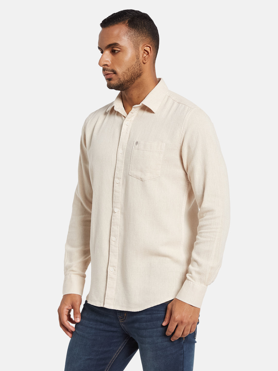 METTLE Men Opaque Casual Shirt