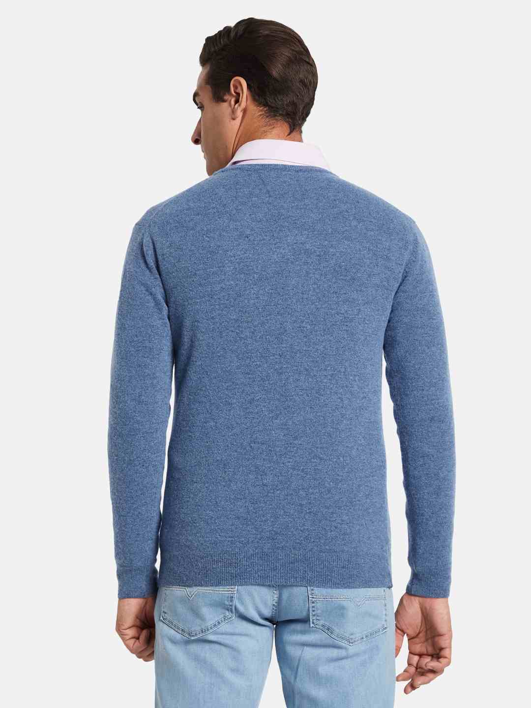 METTLE Men Woollen Pullover