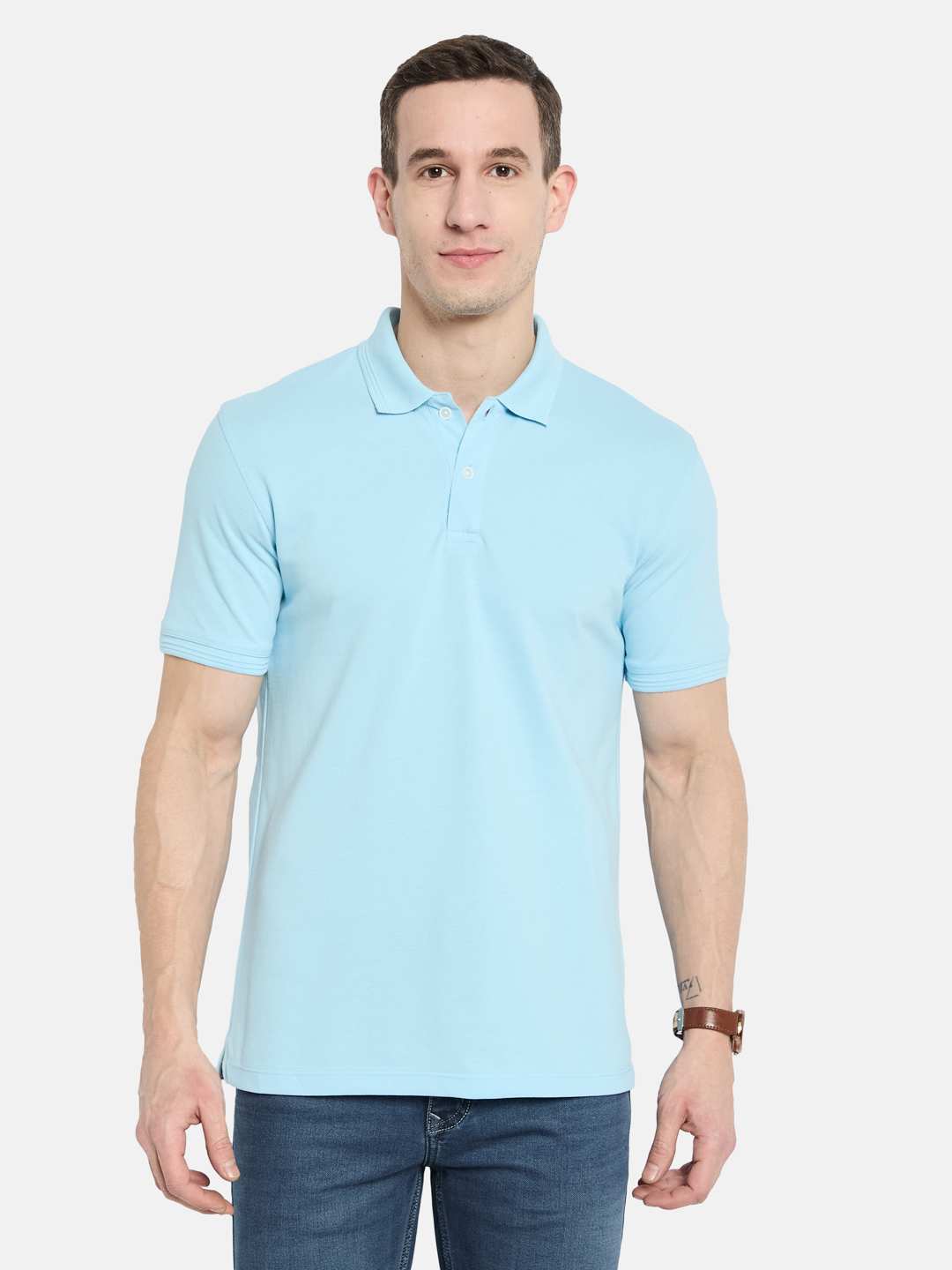 Octave Men Polo Collar T-shirt