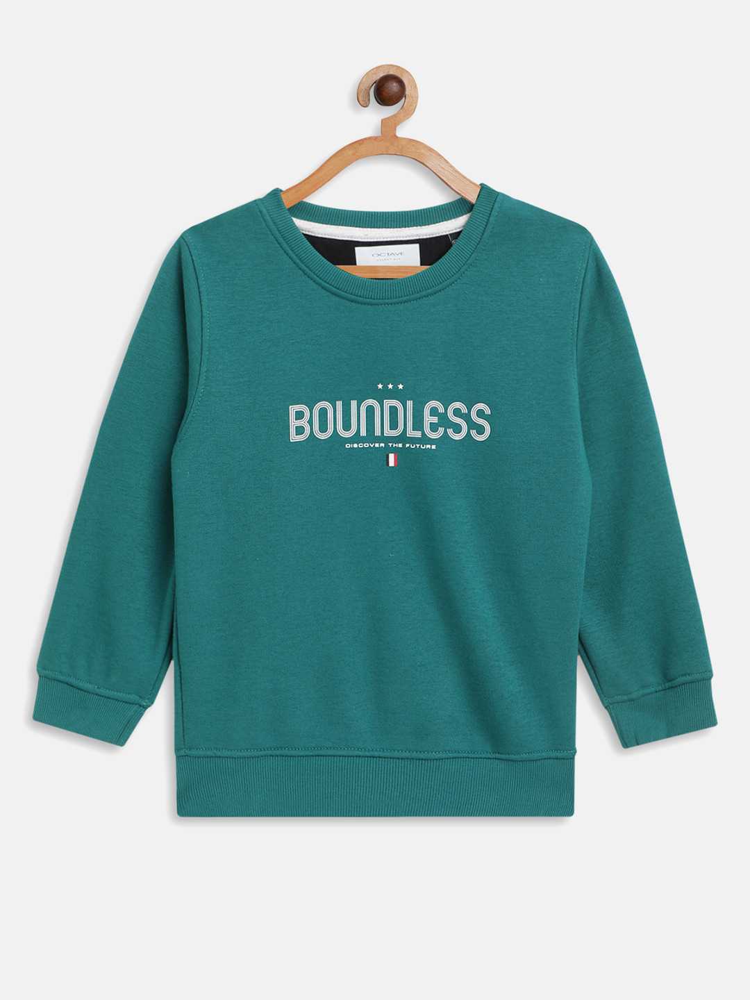 Typography Print Sweatshirt