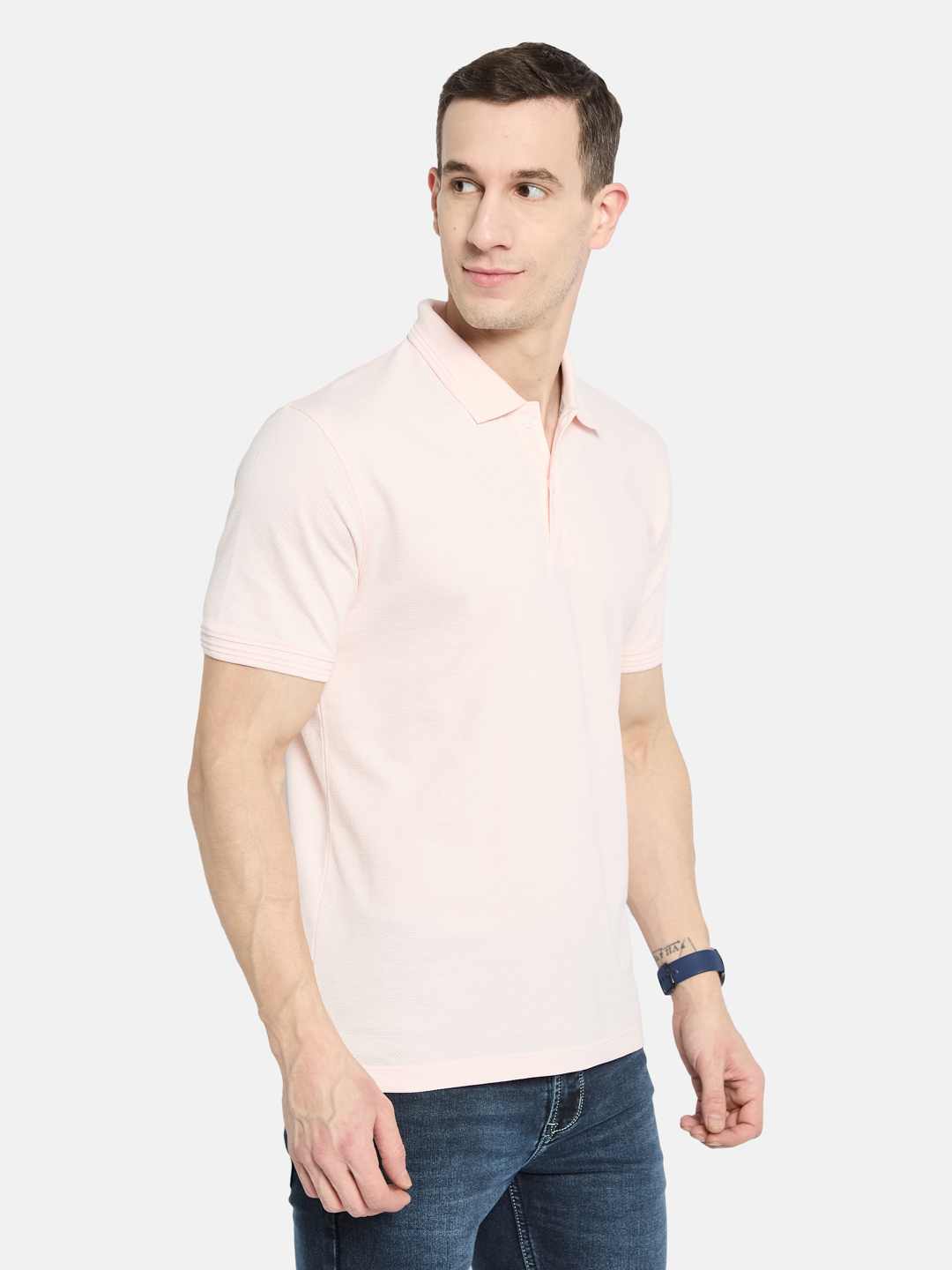 Octave Men Polo Collar T-shirt