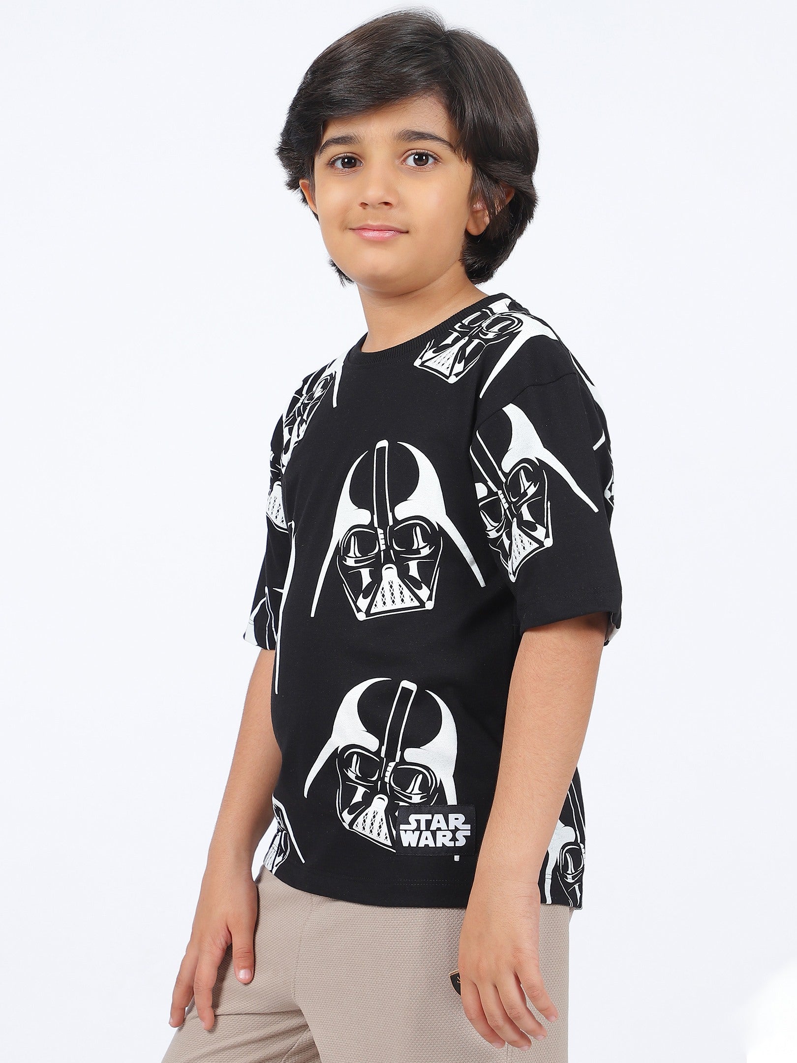 Octave Boys Star Wars Printed T-shirt