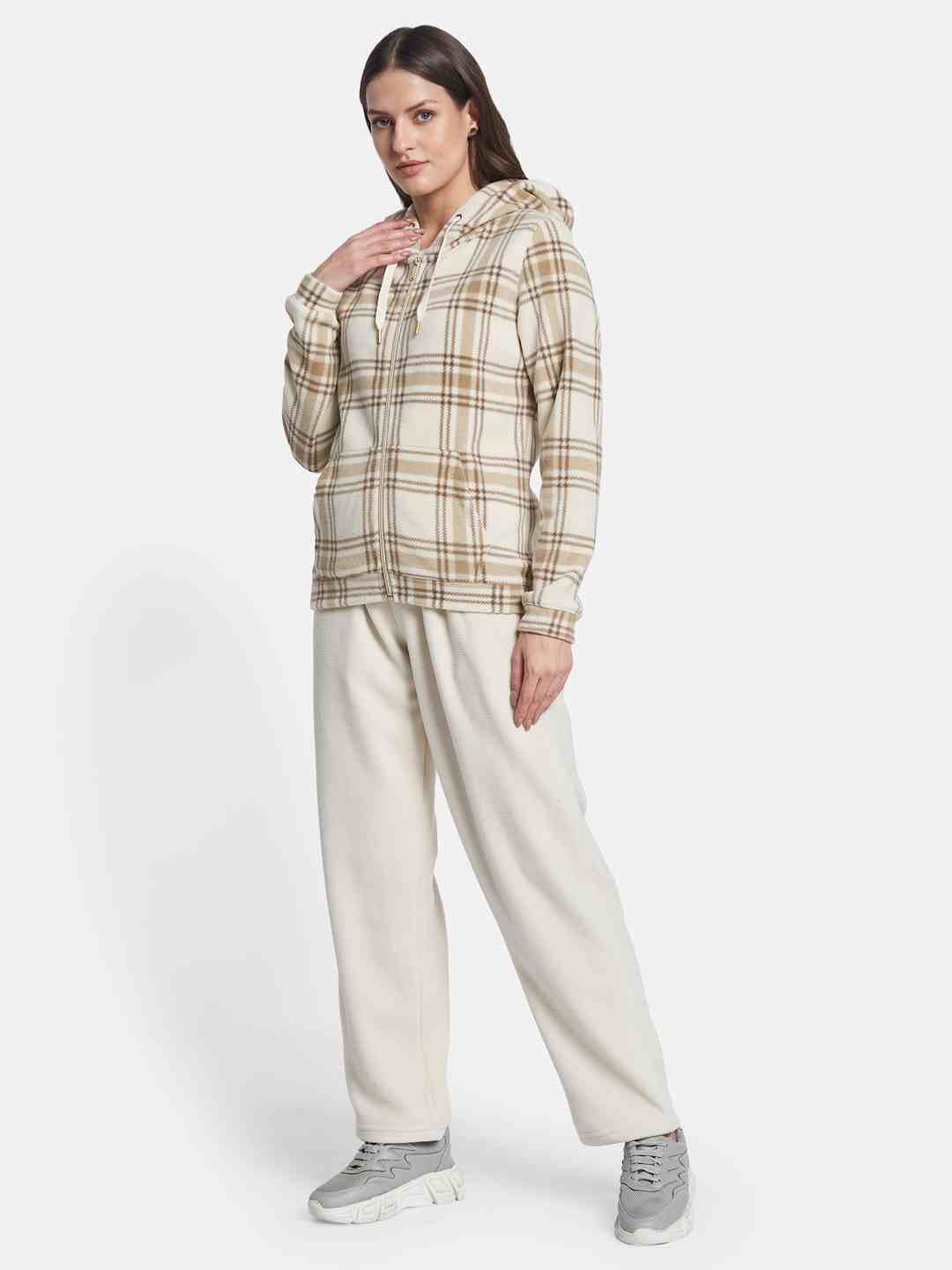 Mettle Women Checked Track Suits