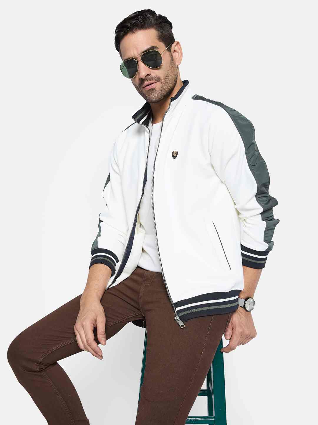 Octave Men Front-Open Sweatshirt