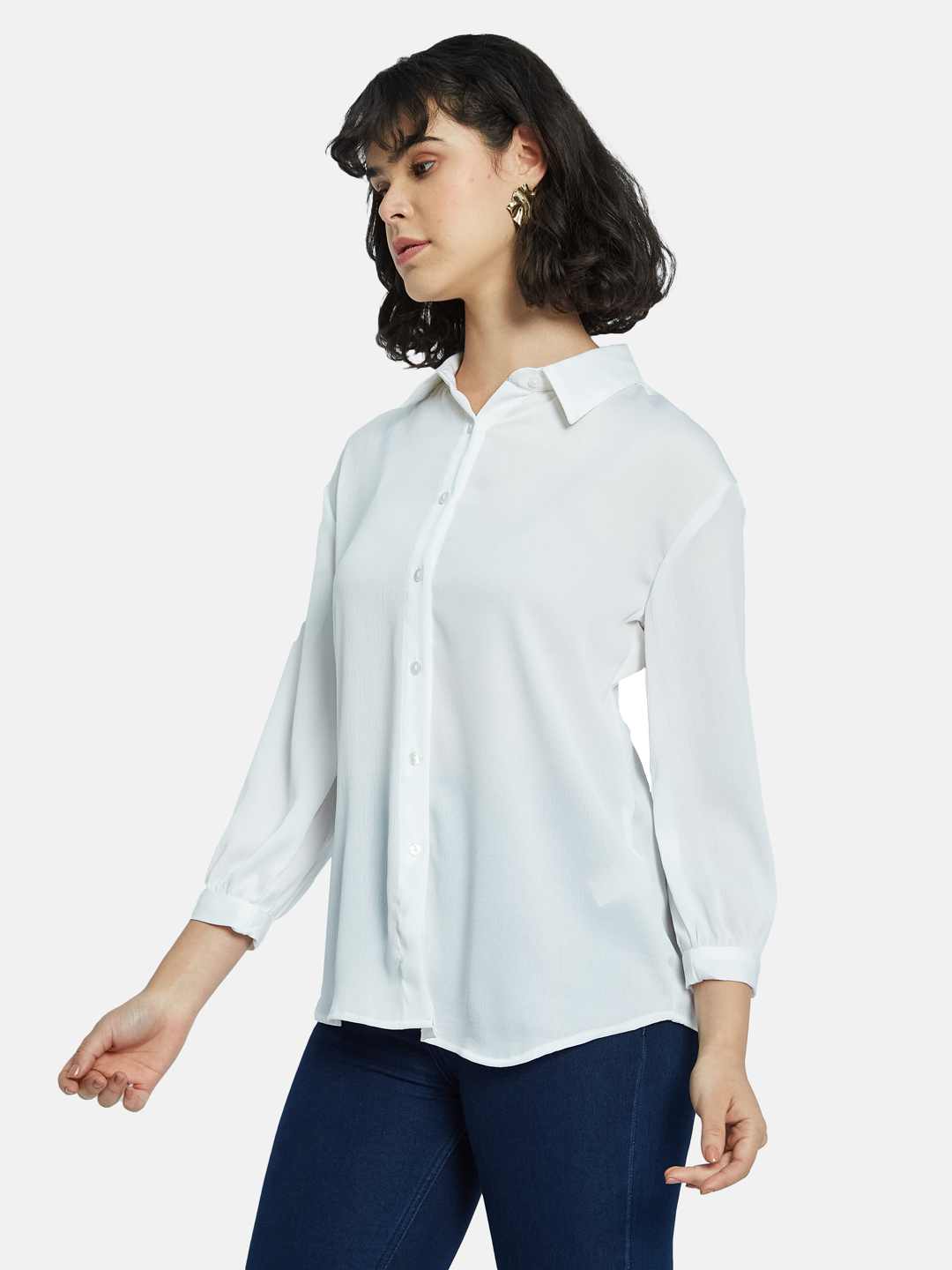 METTLE Women Opaque Casual Shirt