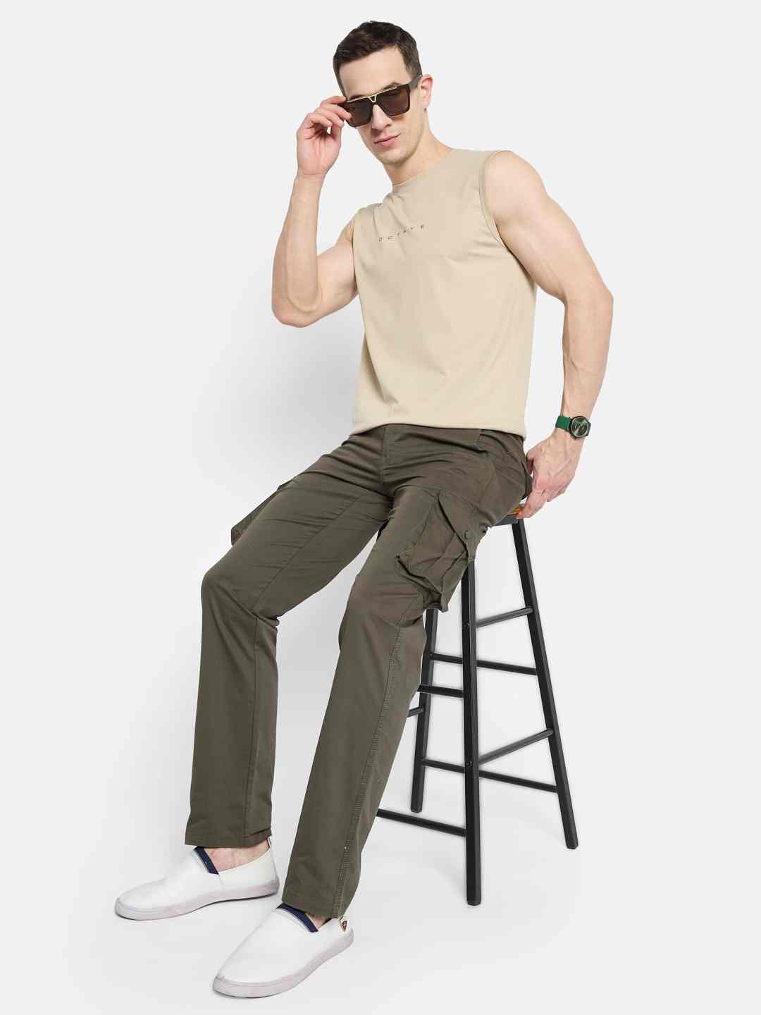 Octave Men Chinos Trousers