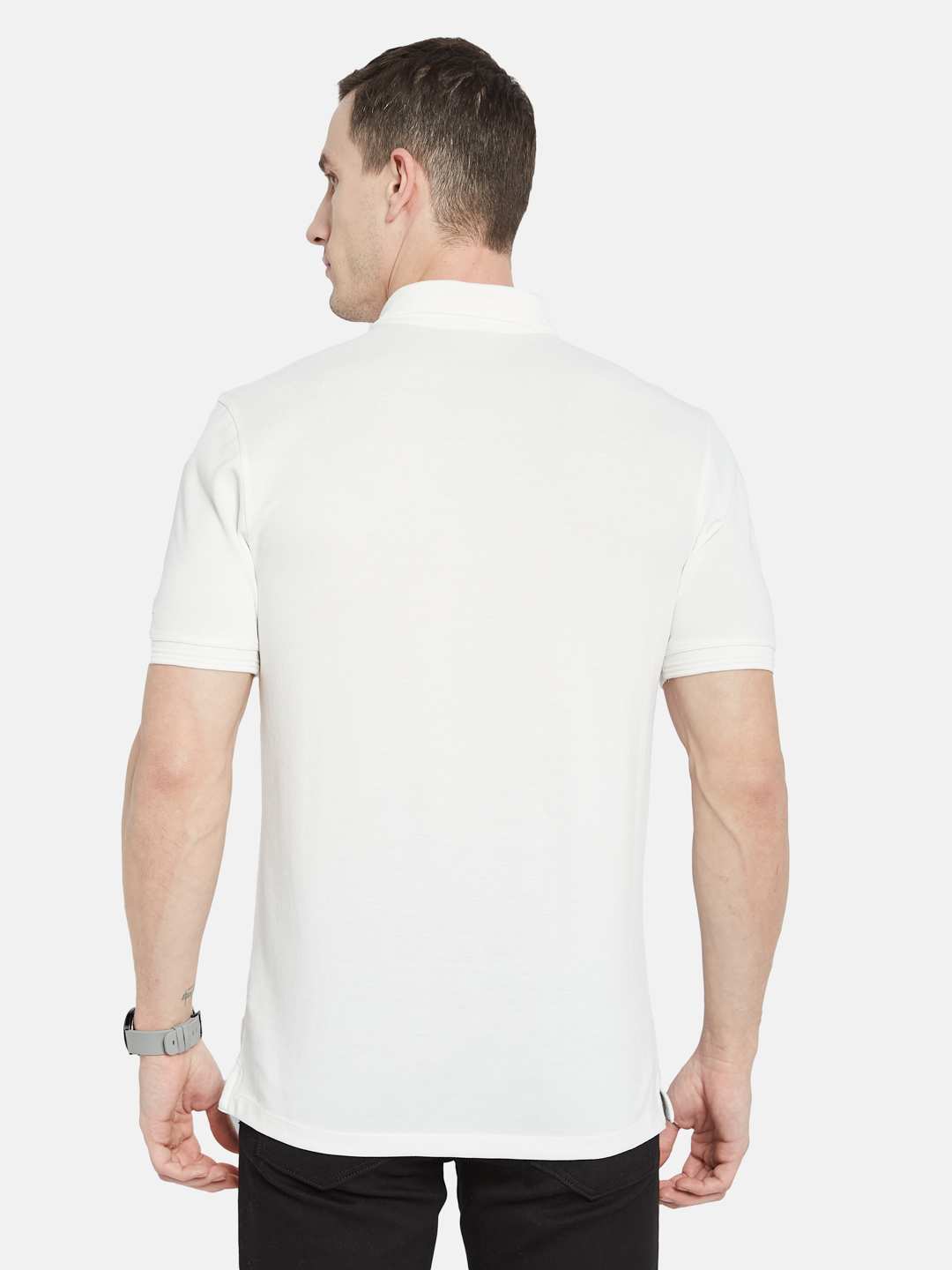 Octave Men Polo Collar T-shirt