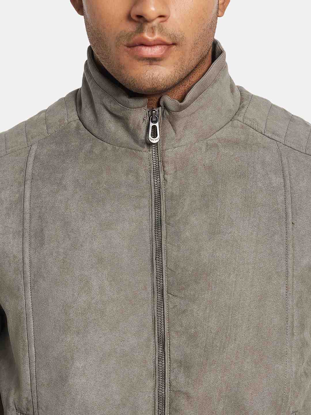 METTLE Men Suede Jacket