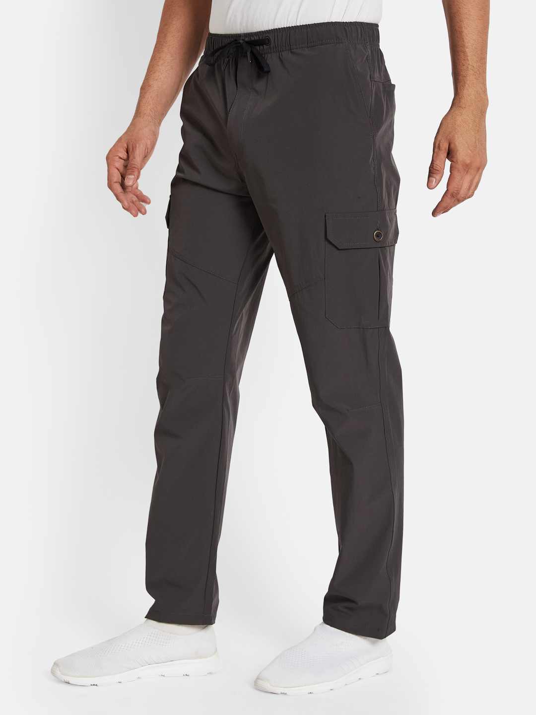 Octave Men Mid Rise Regular Fit Joggers