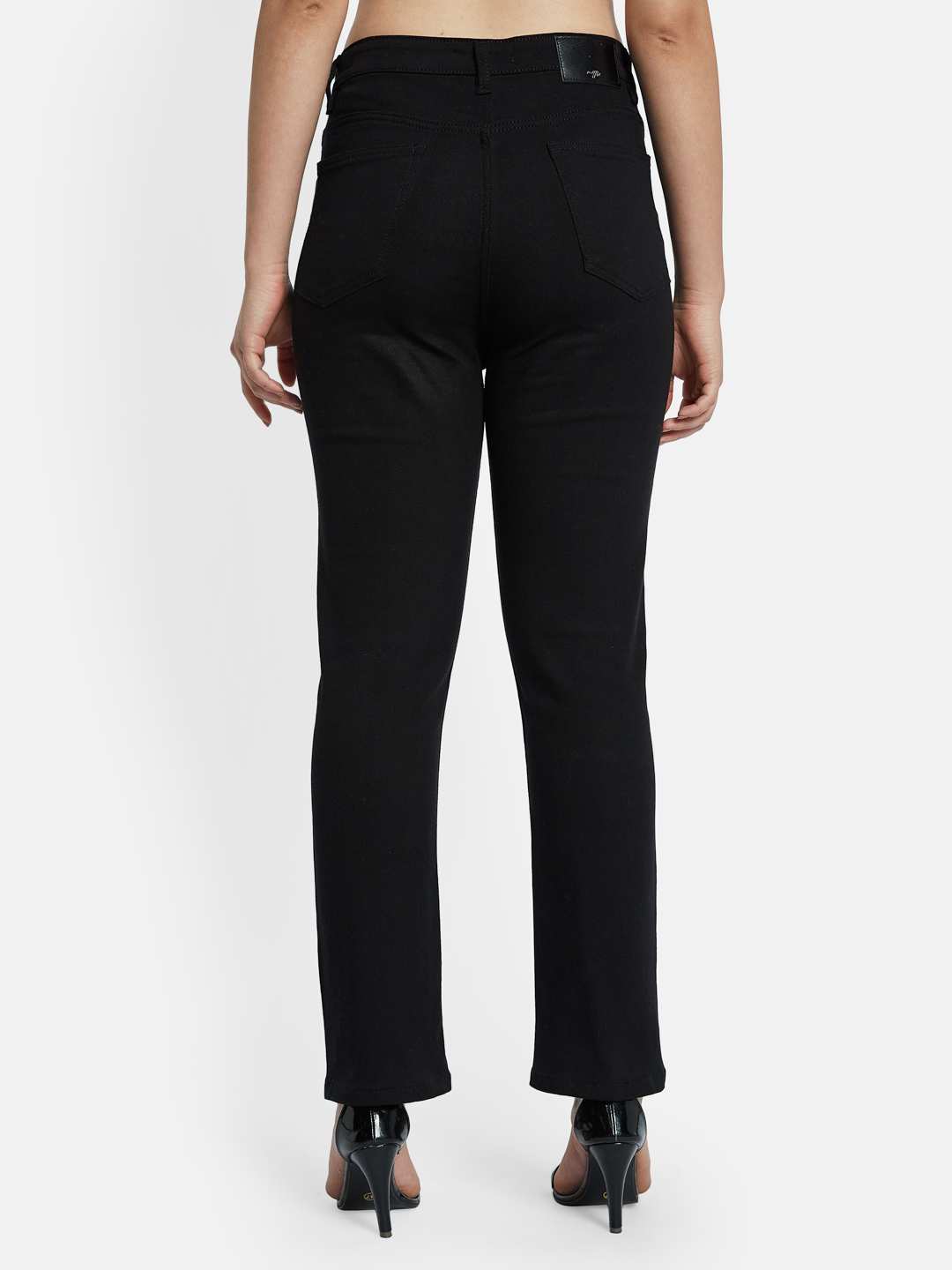 METTLE Women Straight Fit Stretchable Jeans