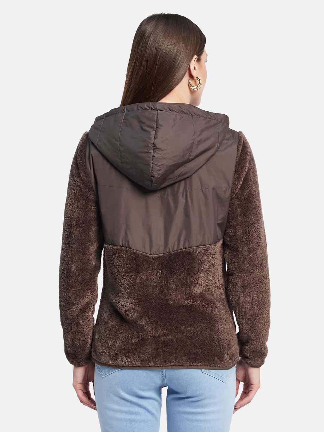 METTLE Women Hooded Sweatshirt