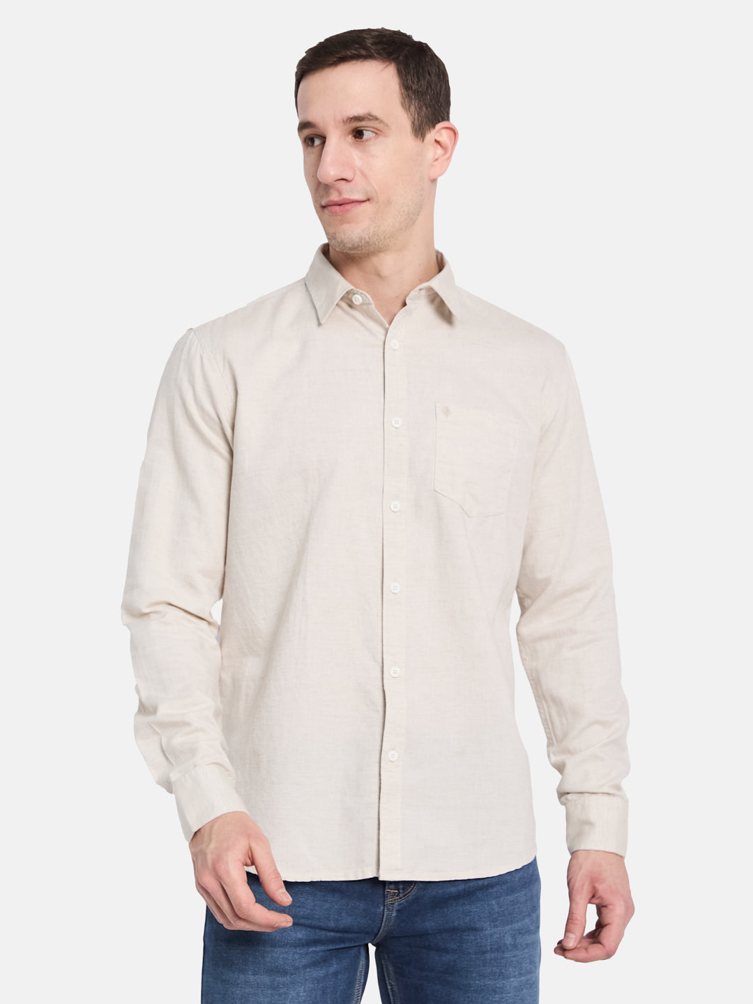 METTLE Men Opaque Casual Shirt