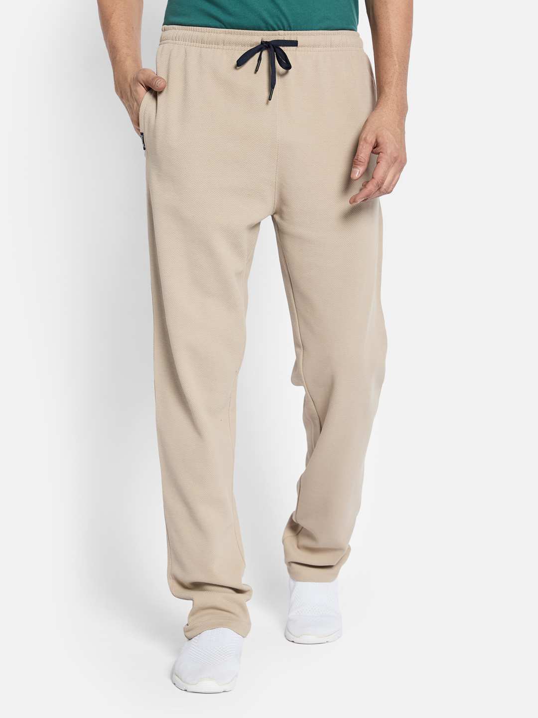 Octave Men Cotton Mid-Rise Regular Fit Track Pant