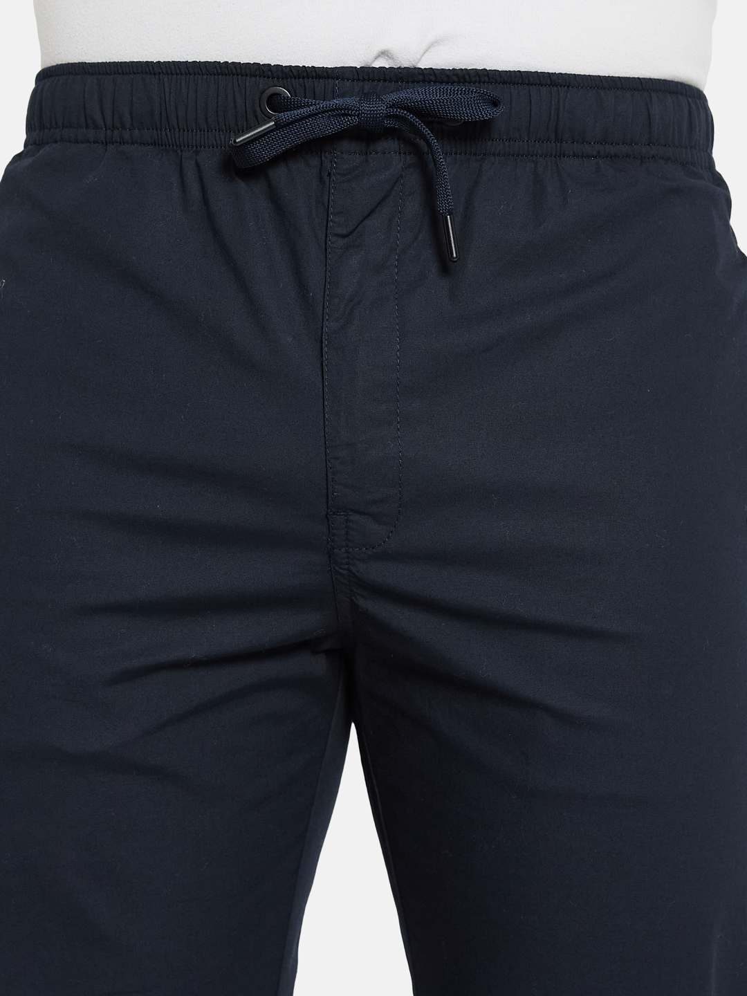 Octave Men Cotton Mid Rise Track Pants